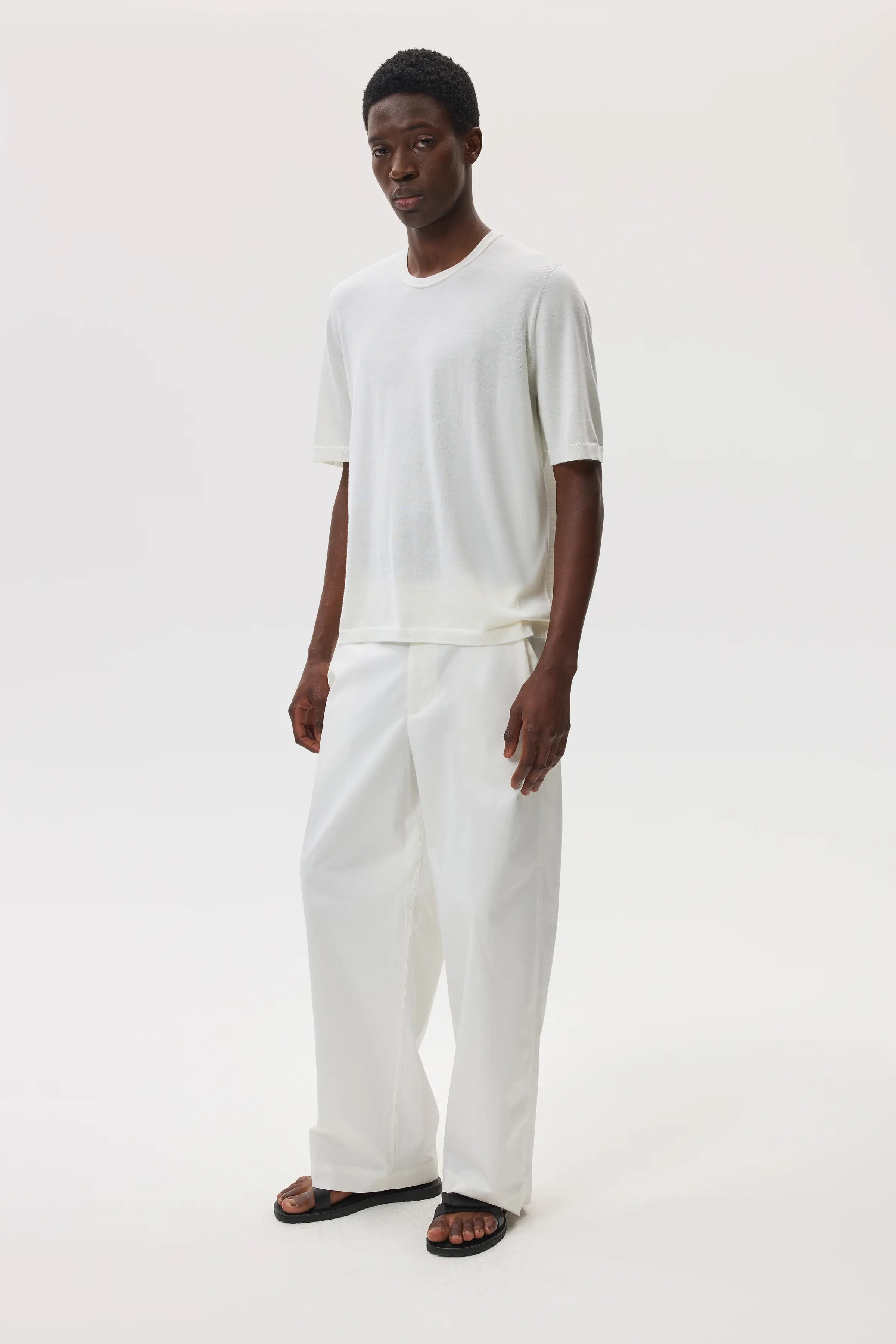 Superfine Merino White T-Shirt - 3