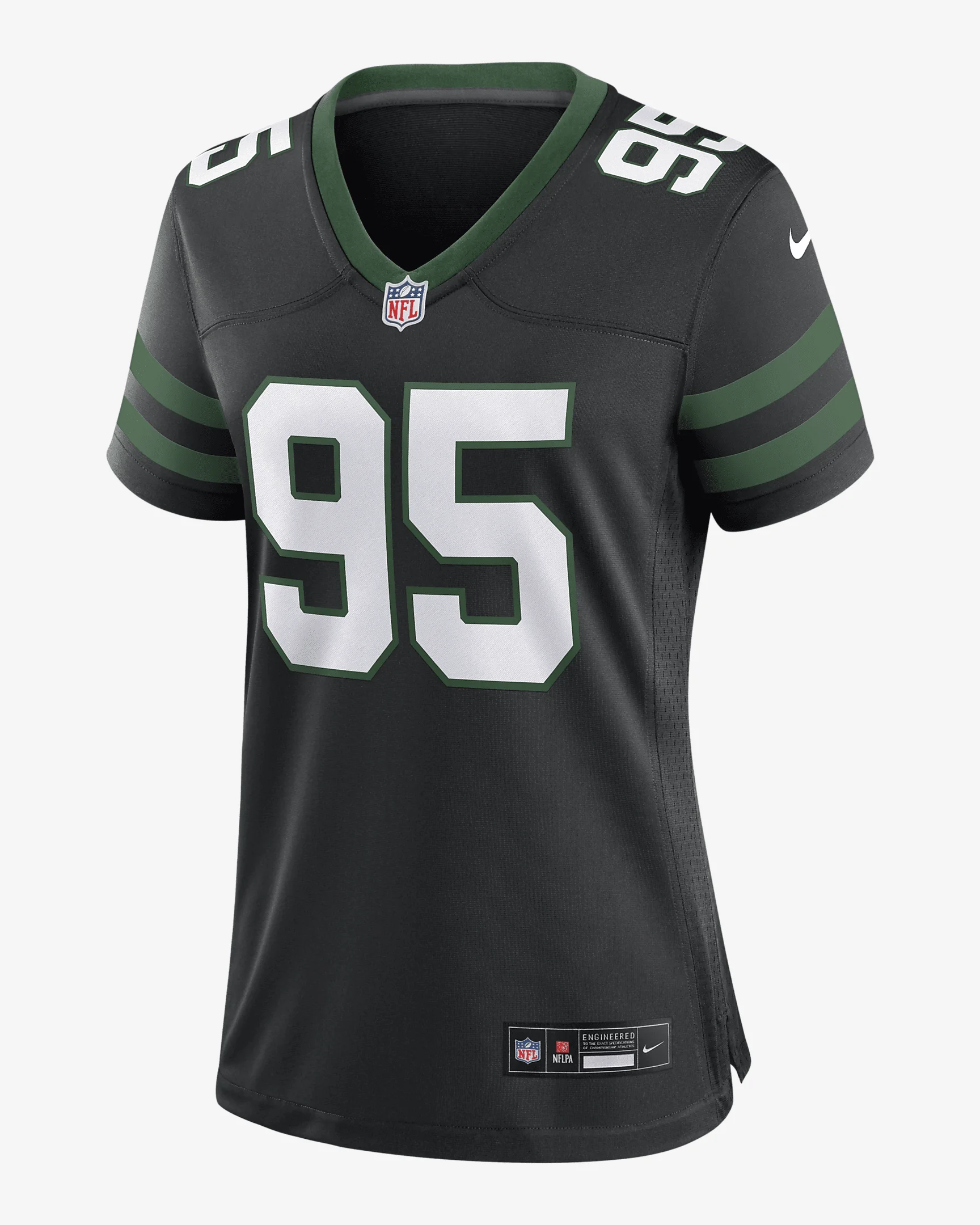Quinnen Williams New York Jets Women's Nike NFL Game Football Jersey - 1