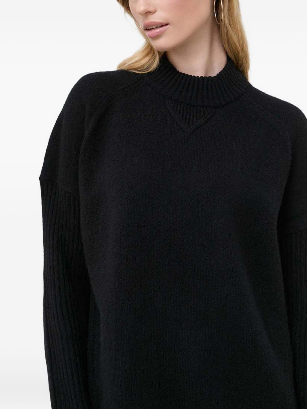 mock-neck sweater - 4