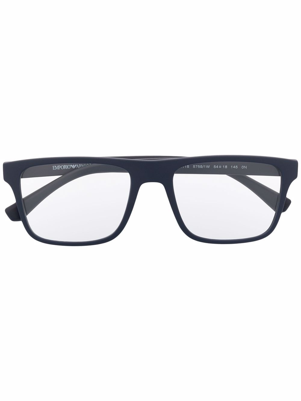 changeable-lense rectangular sunglasses - 1