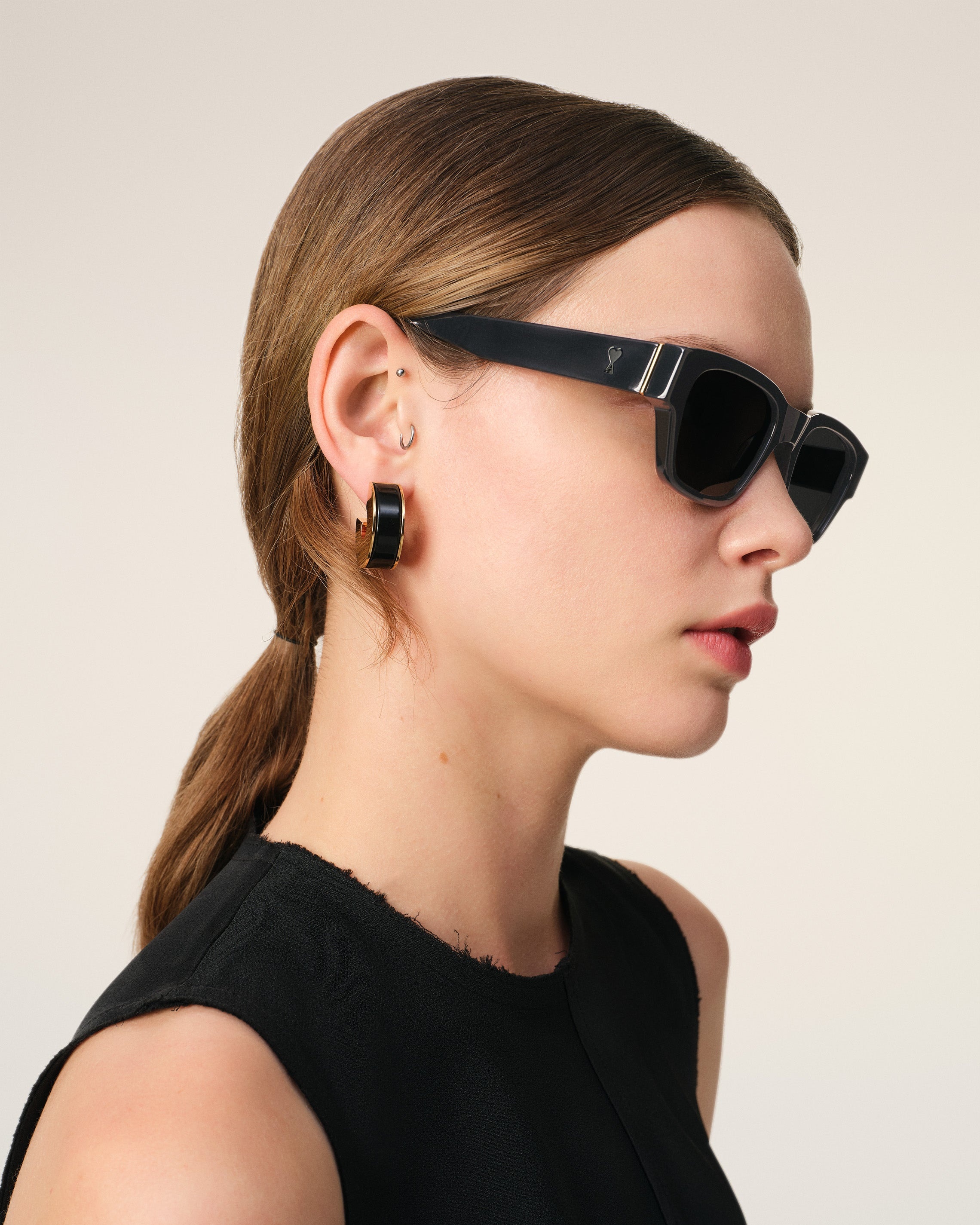 BLACK 75009 SUNGLASSES - 2