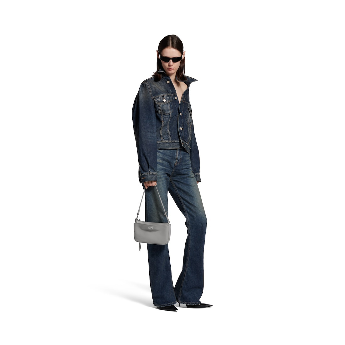Women's Rodeo Sling Pochette in Cloud Grey - 6