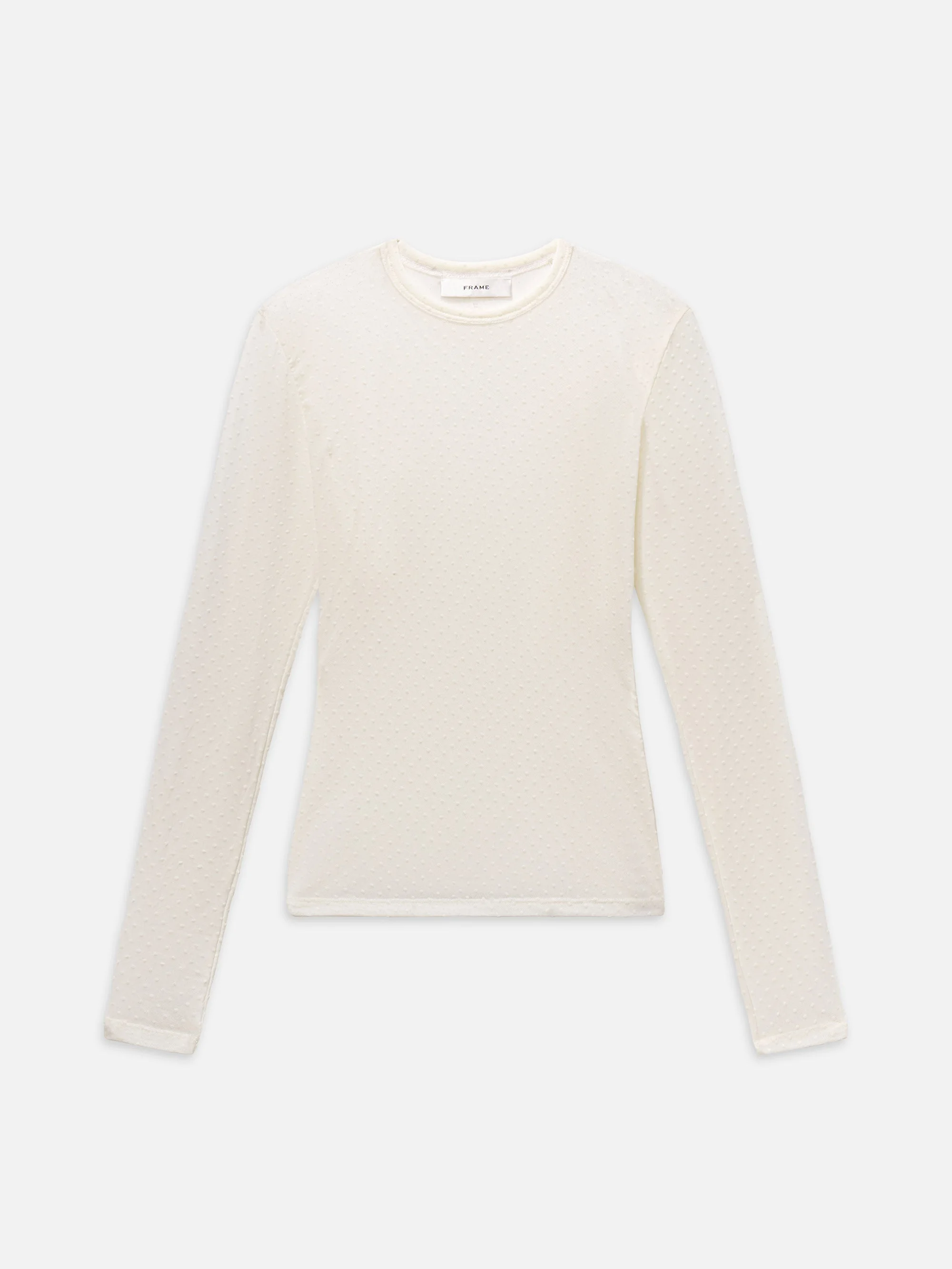 The Mesh Polka Dot Top - 1