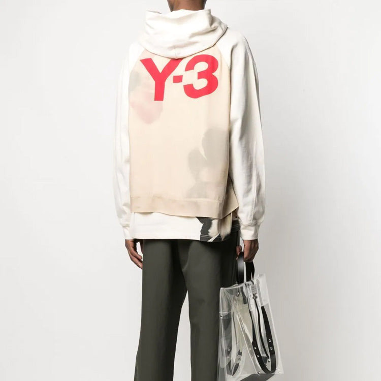 Men's Y-3 SS21 Rear Logo Printing White GV6090 - 5