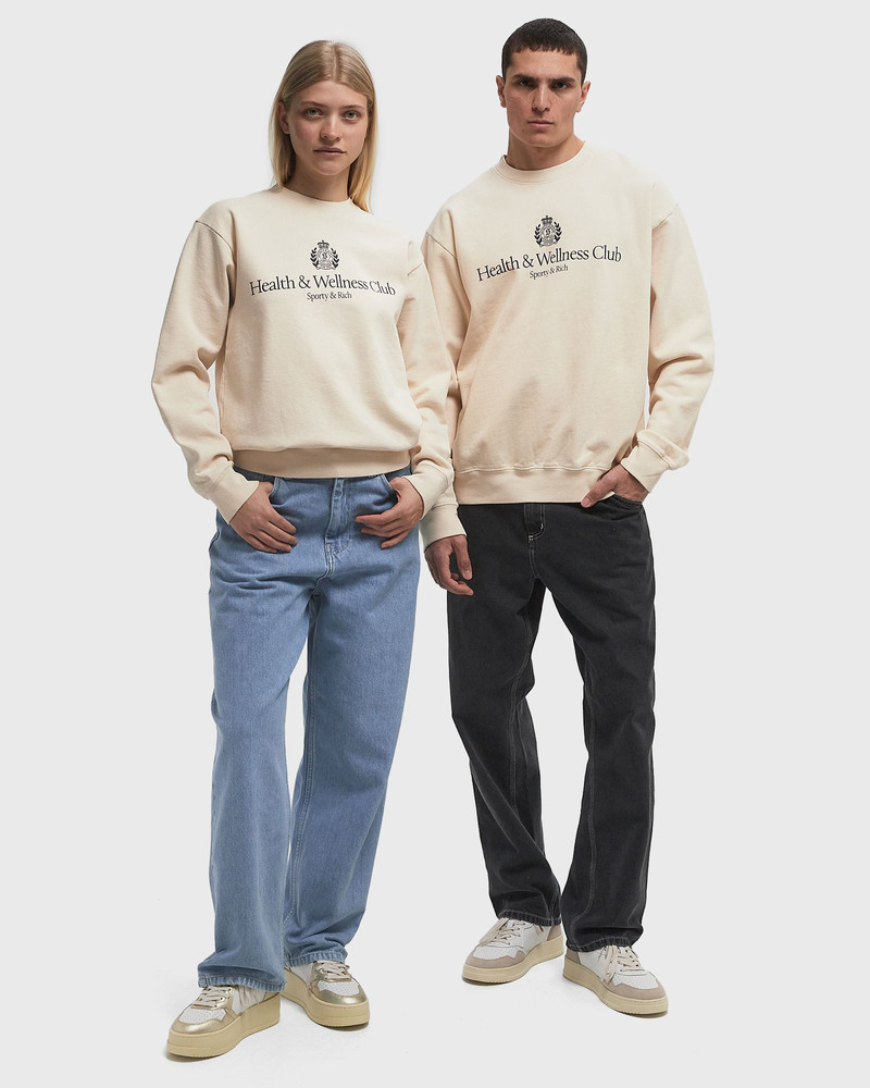 Sporty & Rich H&W Crest Crewneck outlook