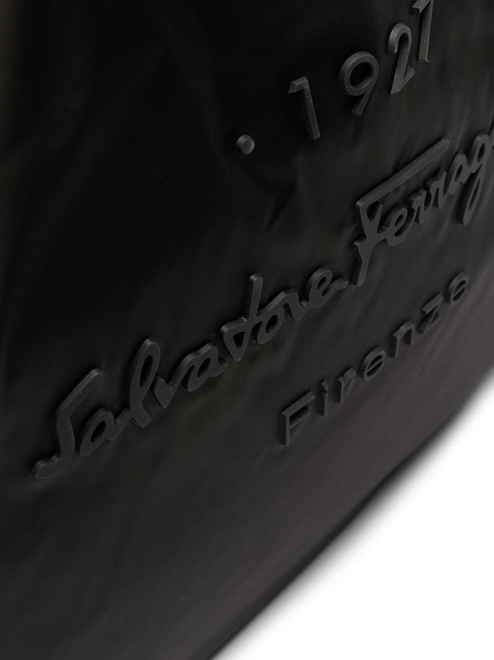 debossed logo tote bag - 4