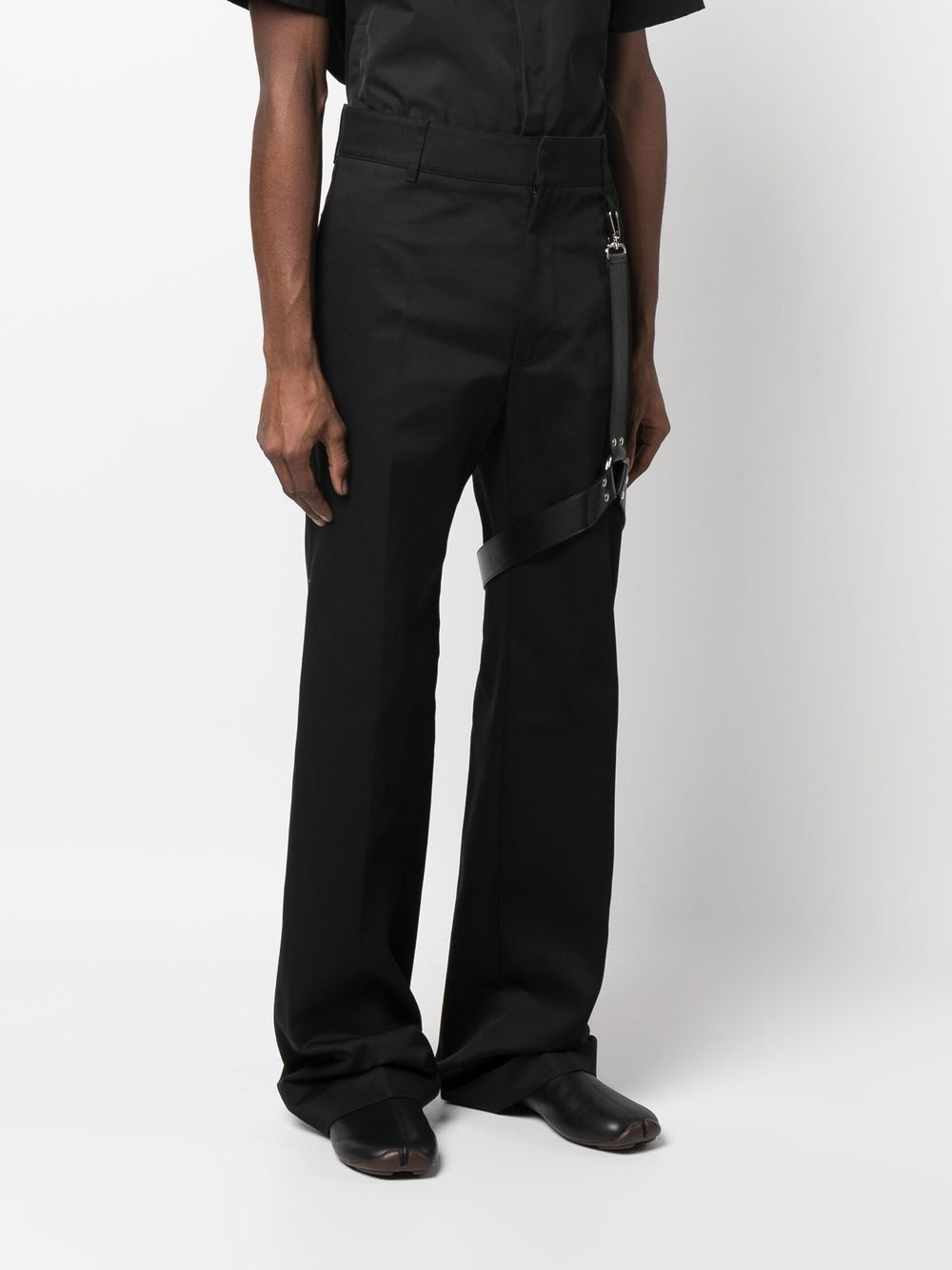 harness-detail trousers - 3