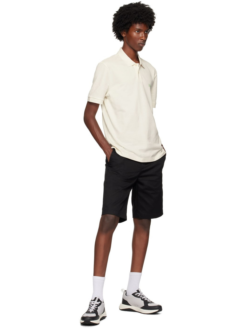 HUGO Black & Gray Mixed-Material Sneakers outlook