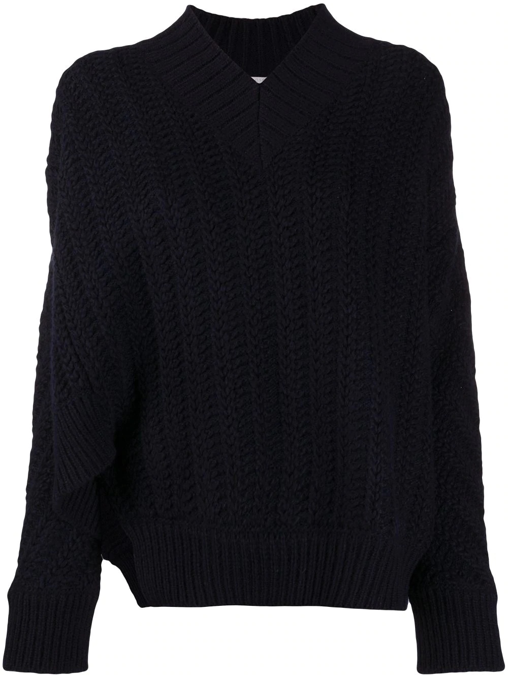 chunky rib-knit jumper - 1