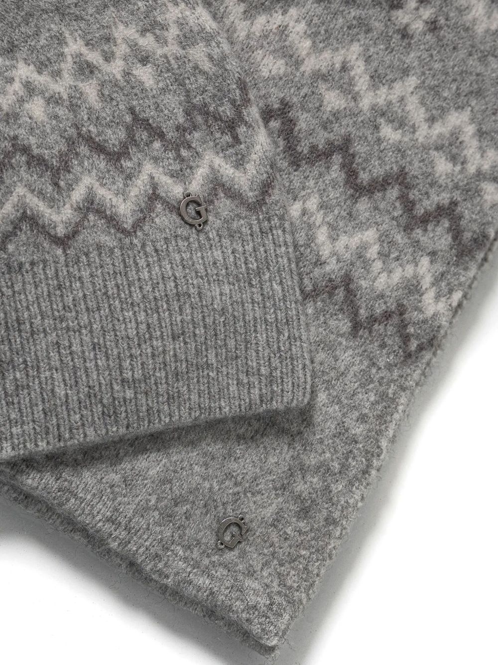 Zigzag beanie set - 3