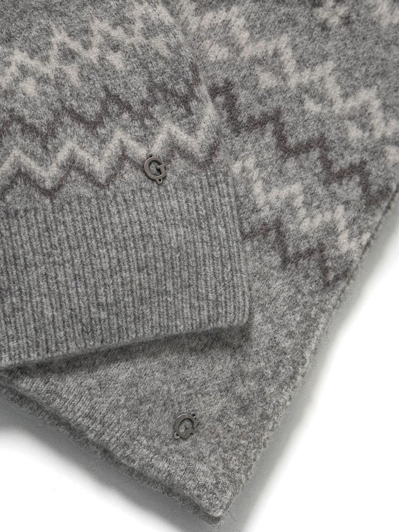 Zigzag beanie set 3