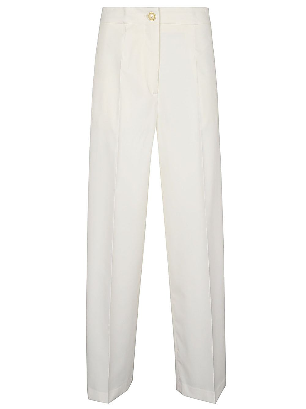 Erika Cavallini Semi-Couture - Erika Cavallini Semi-Couture Trousers White - 1