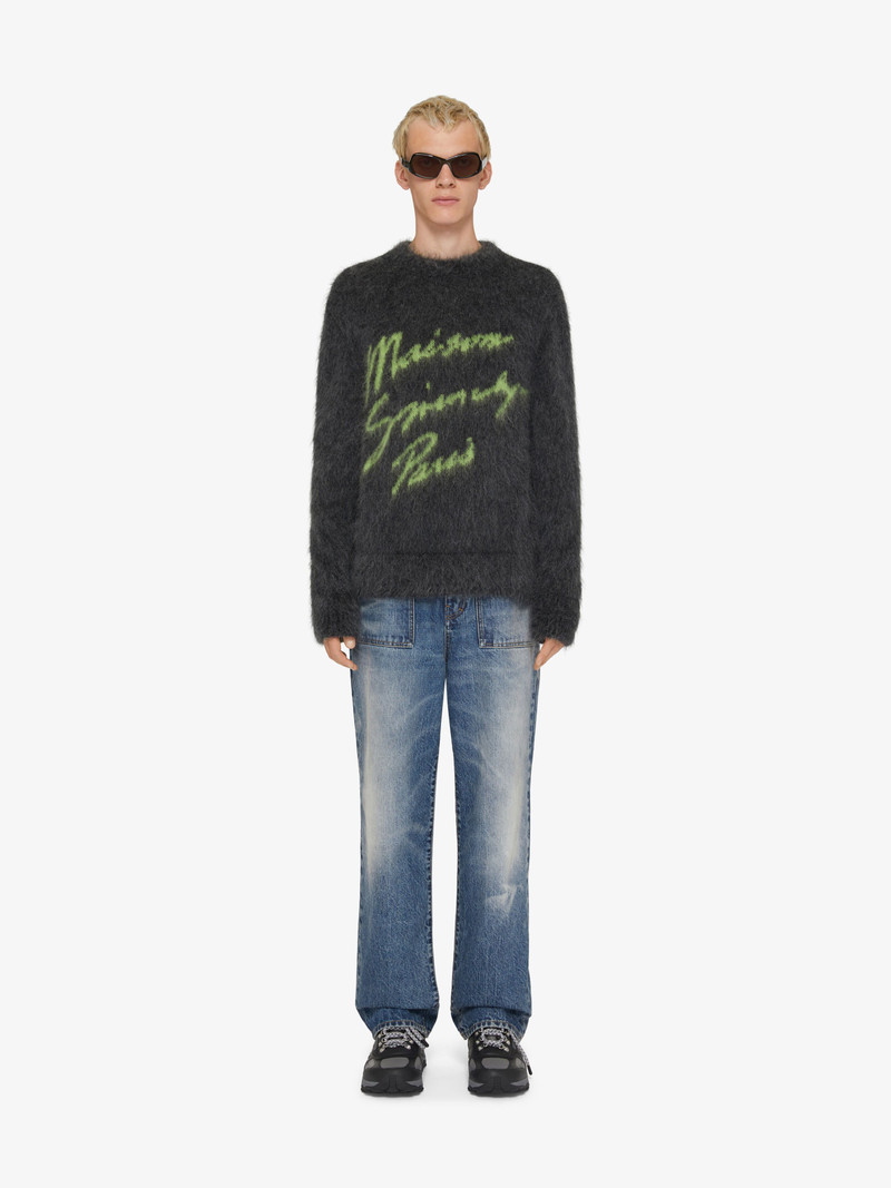 Givenchy MAISON GIVENCHY SWEATER IN MOHAIR outlook
