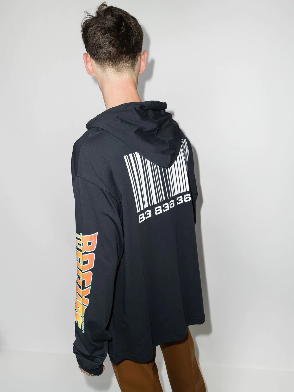 Back to the Future-print hoodie - 3