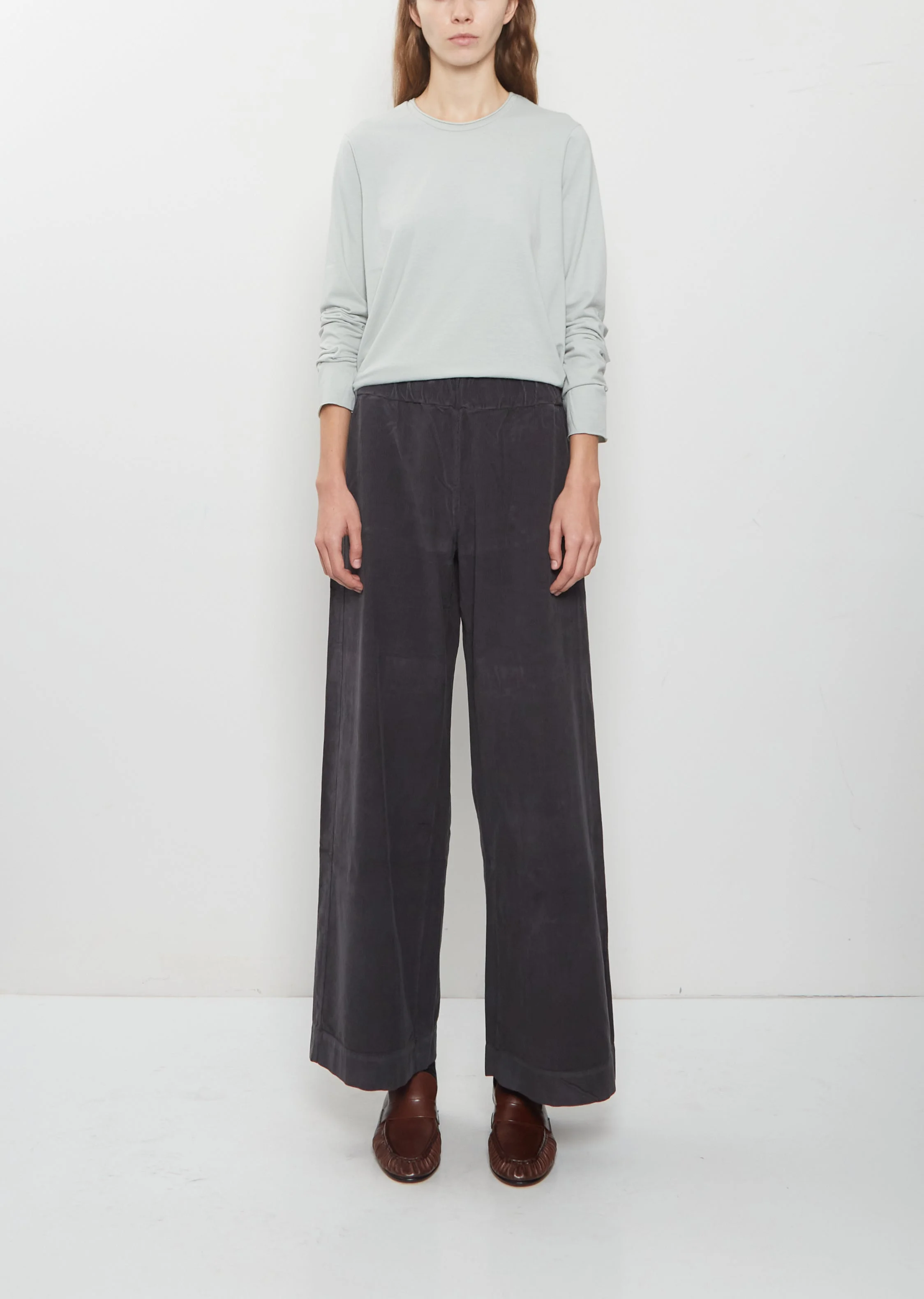 Diana Sarca Cotton Pant — Ferro - 1