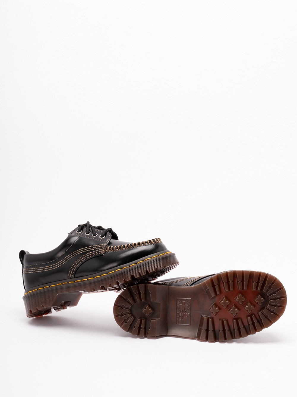 `Lowell` Leather `Moc Toe` Shoes - 4