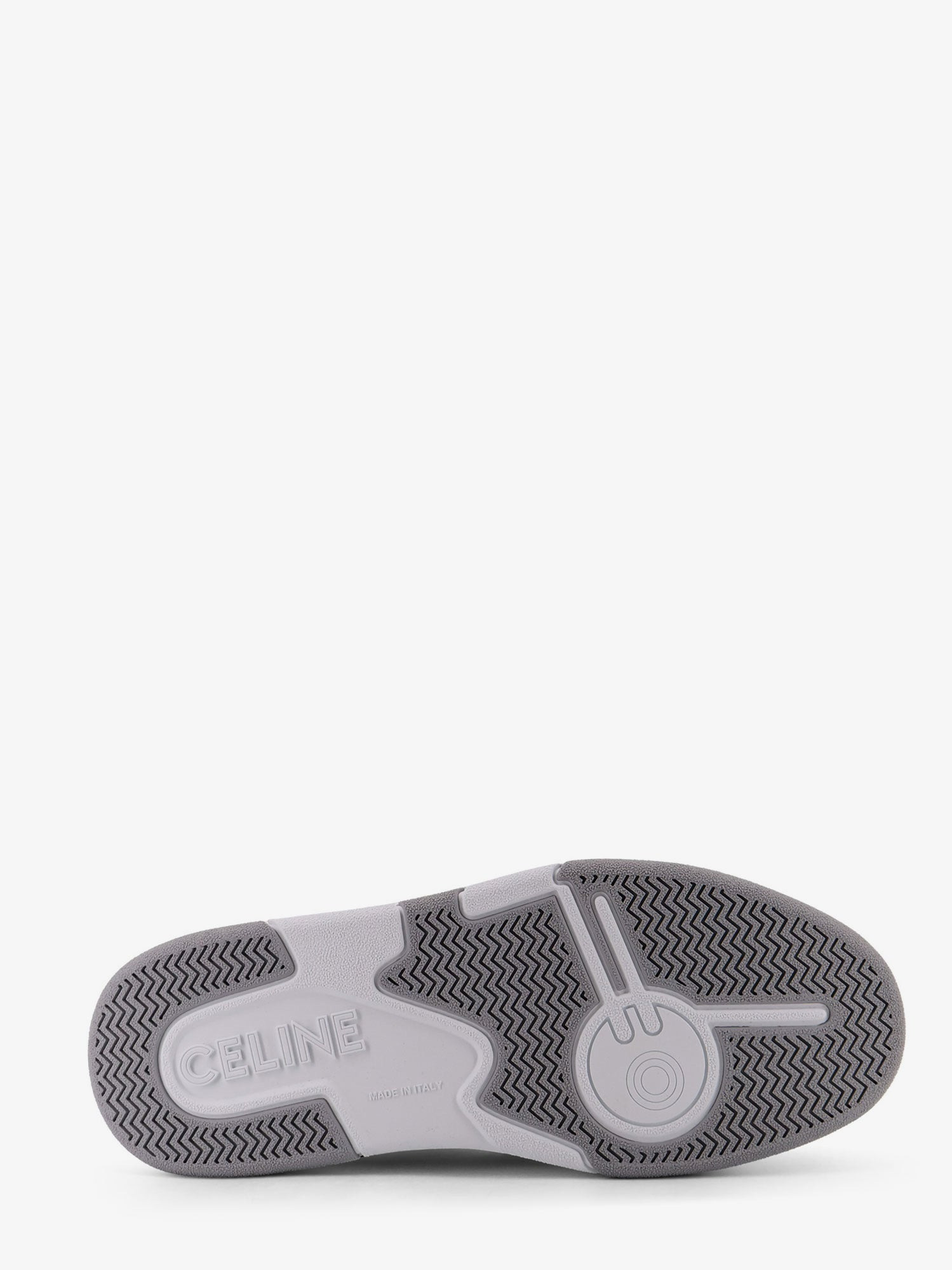 CT-09 TRAINER LOW-TOP LEATHER SNEAKERS WITH MESH INSERTS - 4