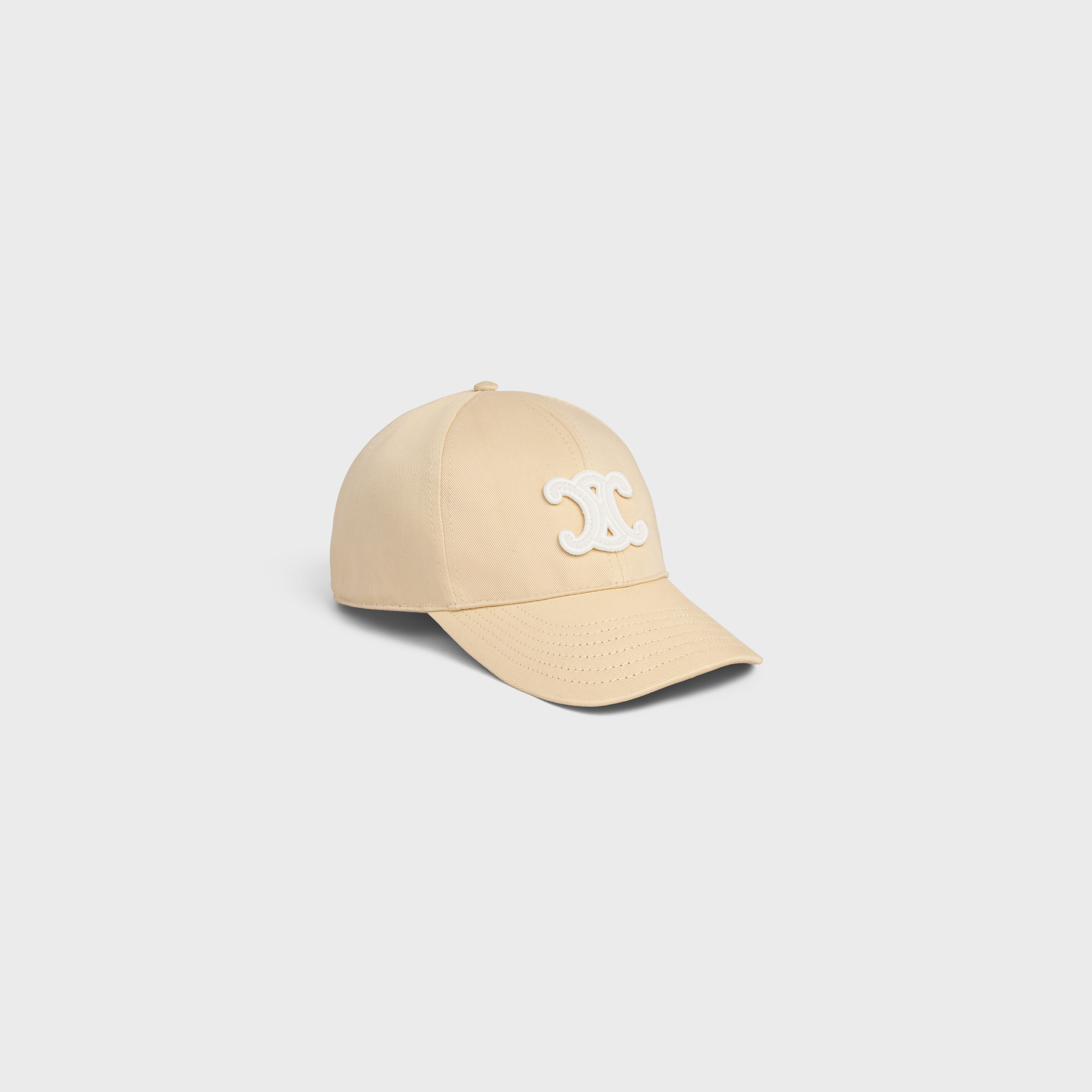 triomphe baseball cap in washed cotton - 1