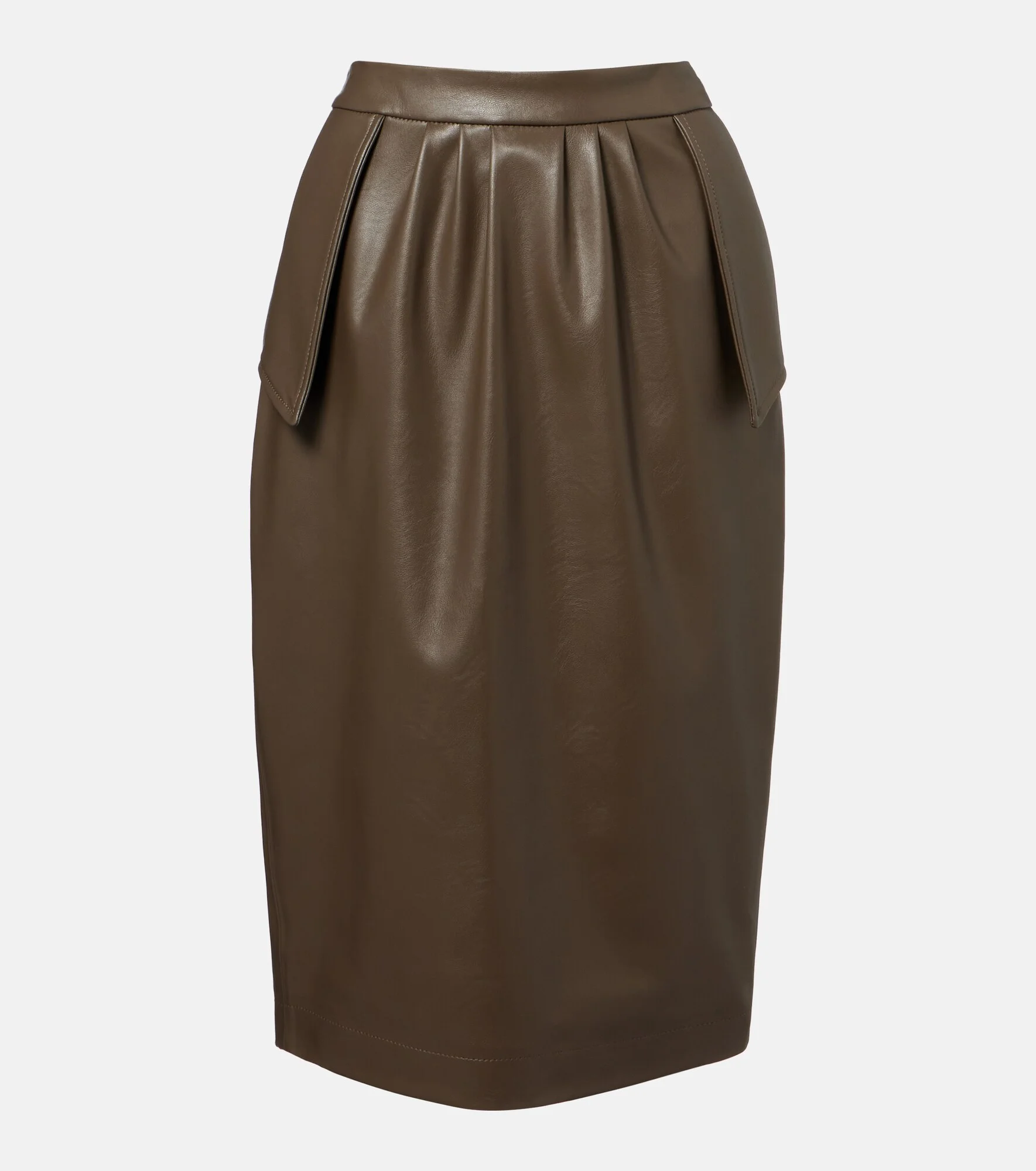 Draped pencil skirt - 1