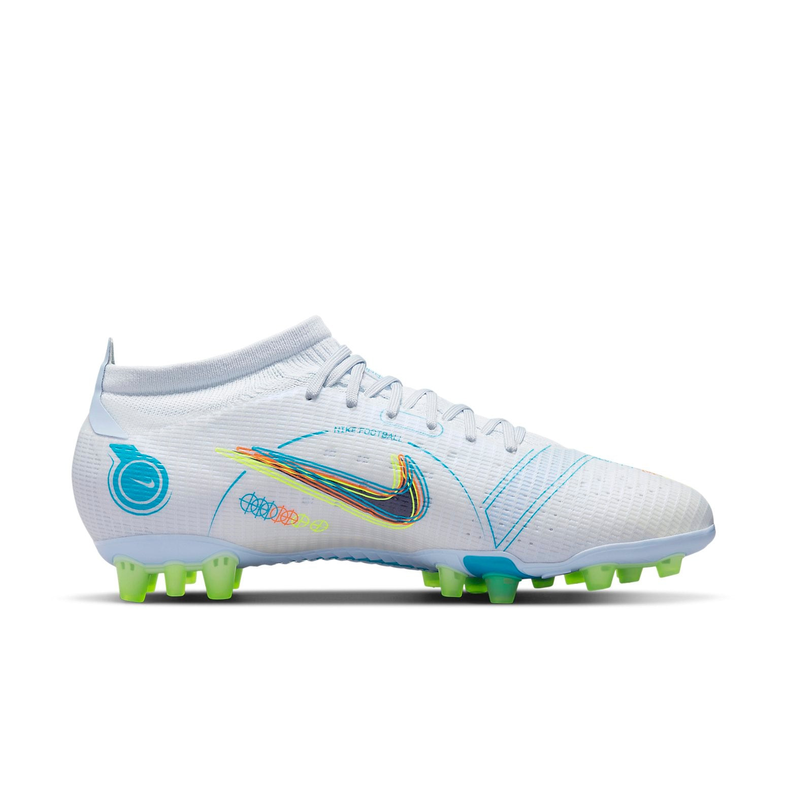 Nike Vapor 14 Pro AG 'Light Gray Blue Green' DJ2845-054 - 6
