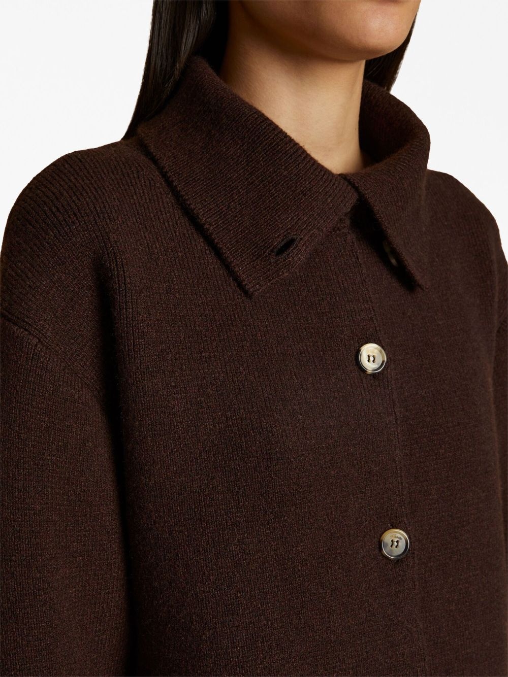 The Amrita cashmere-blend cardigan - 5