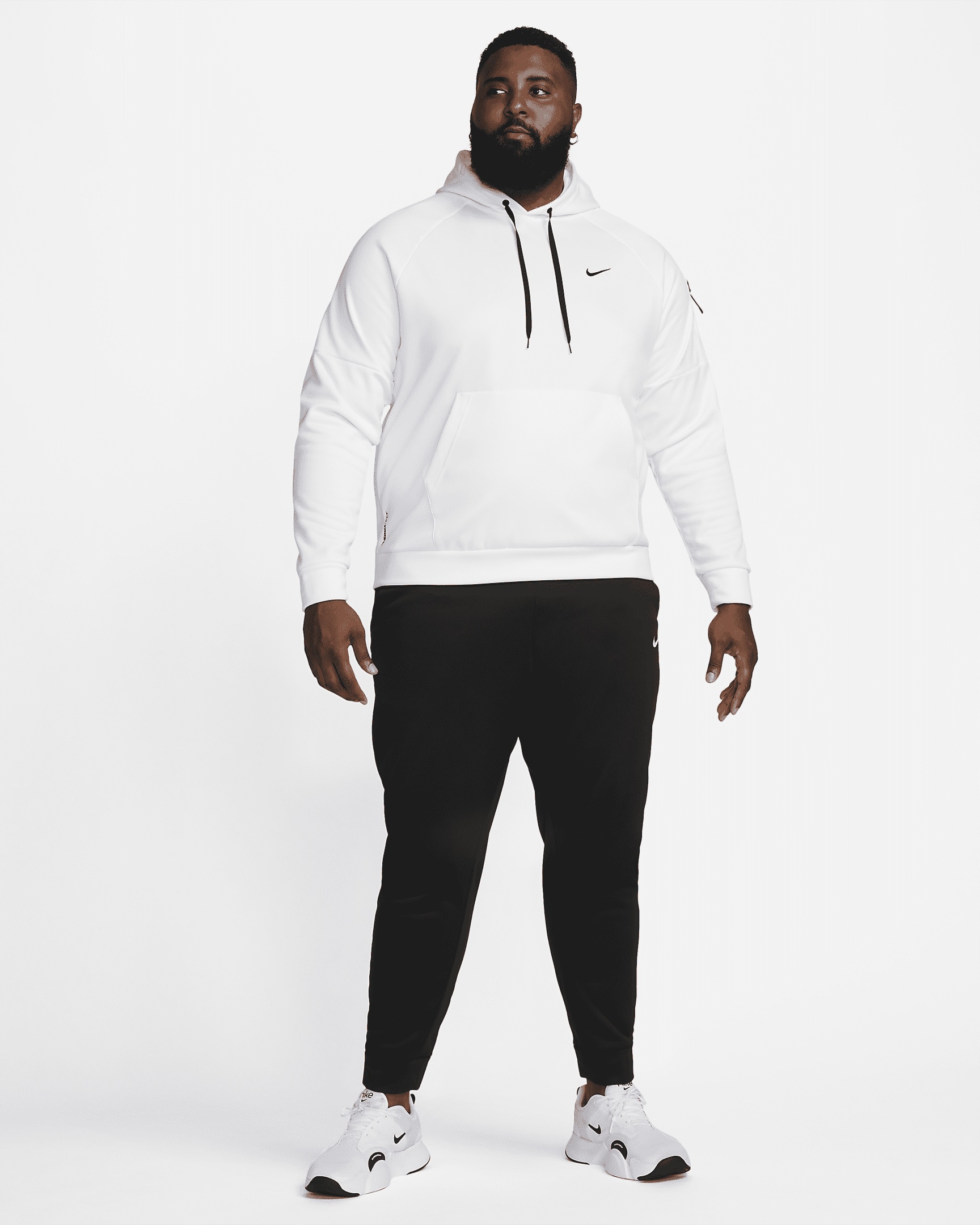 Nike Therma Men's Therma-FIT Hooded Fitness Pullover - 14