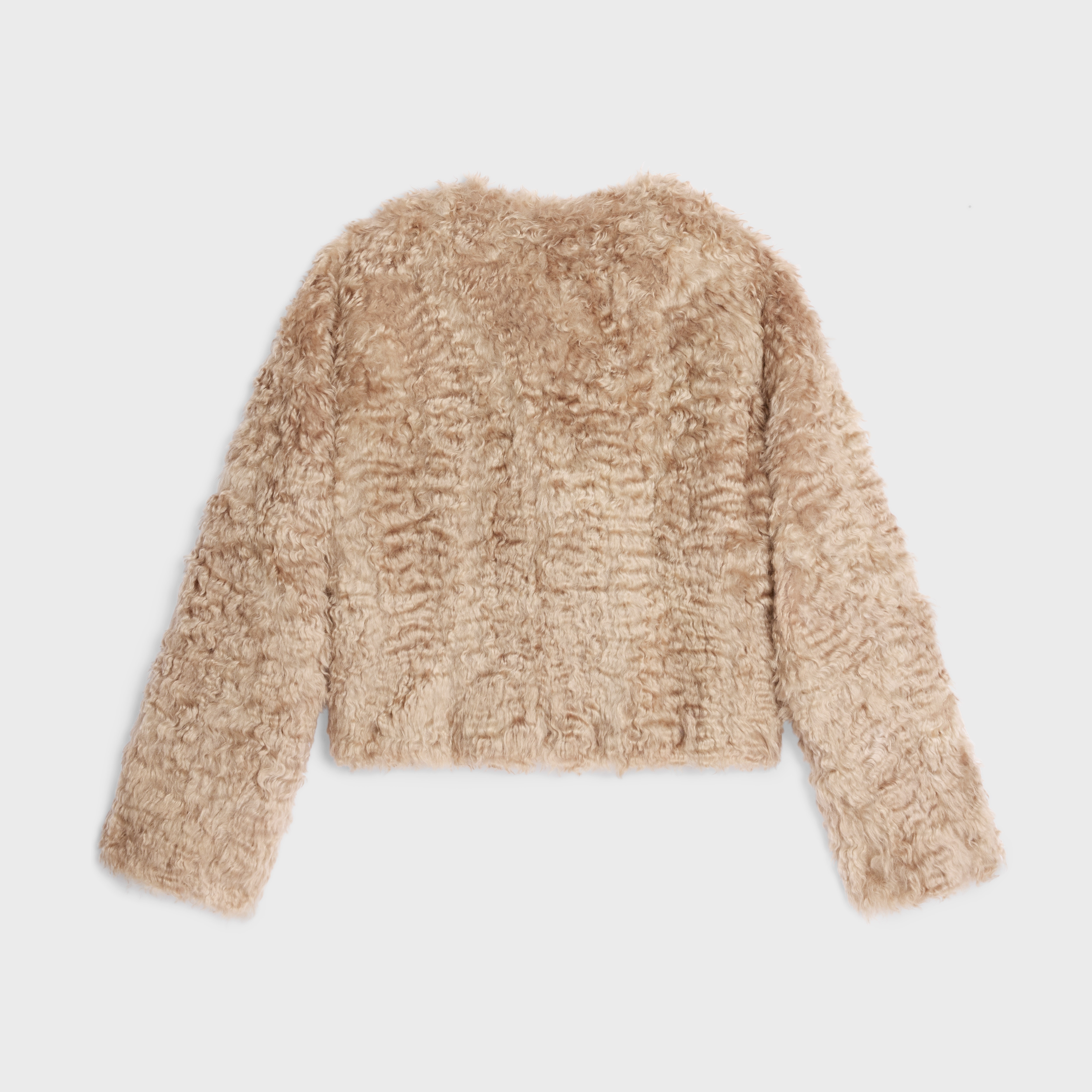 cardigan jacket in bouclé mohair - 2