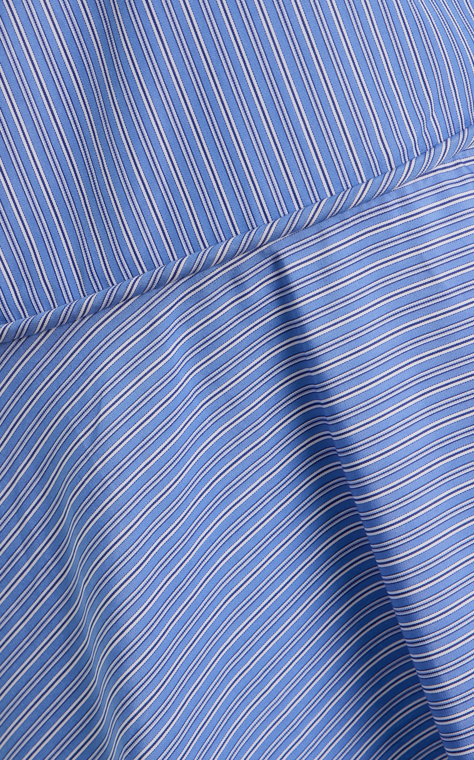 Striped Poplin Top blue - 5