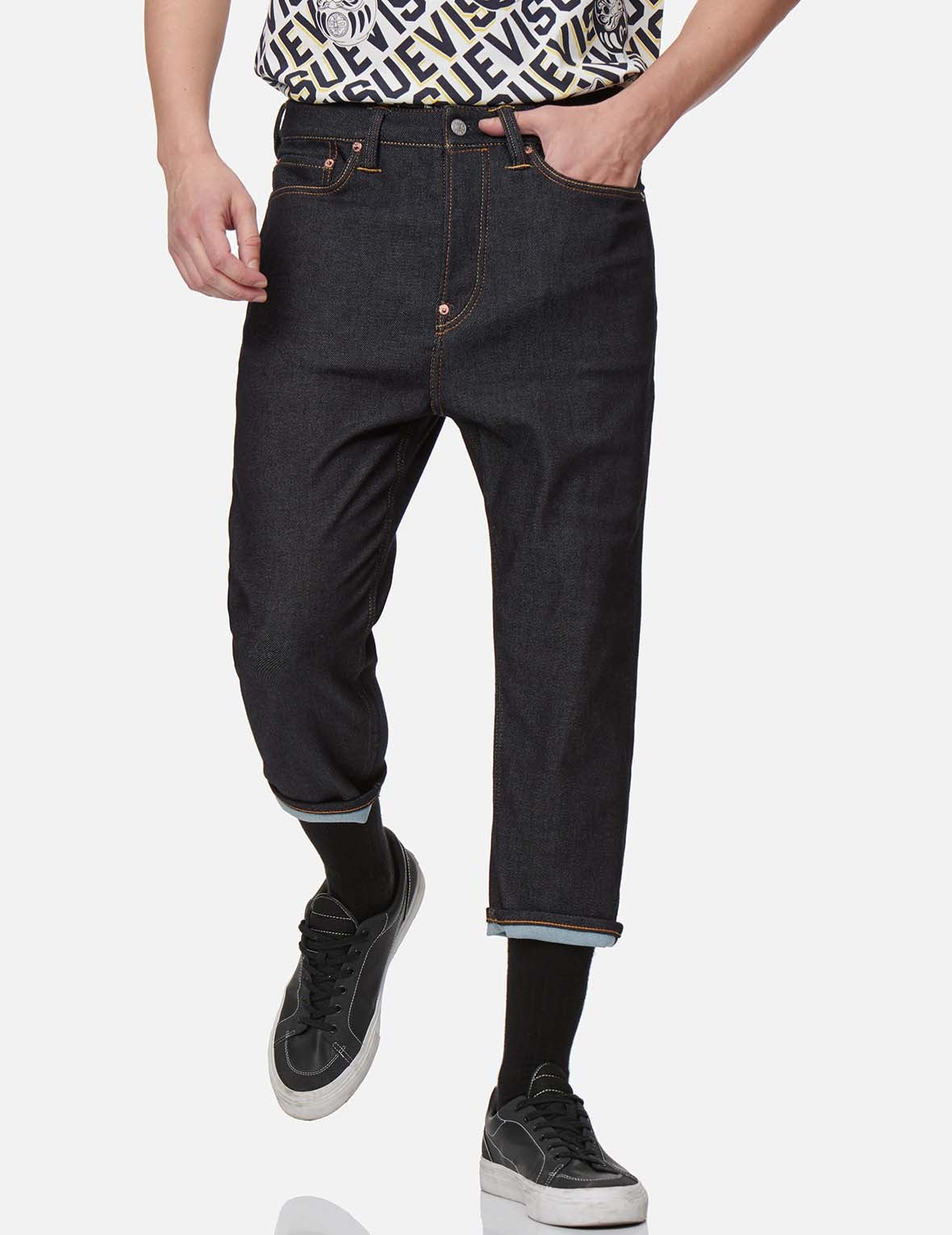 Daruma Double Daicock Cropped Fit Jeans #2027 - 8