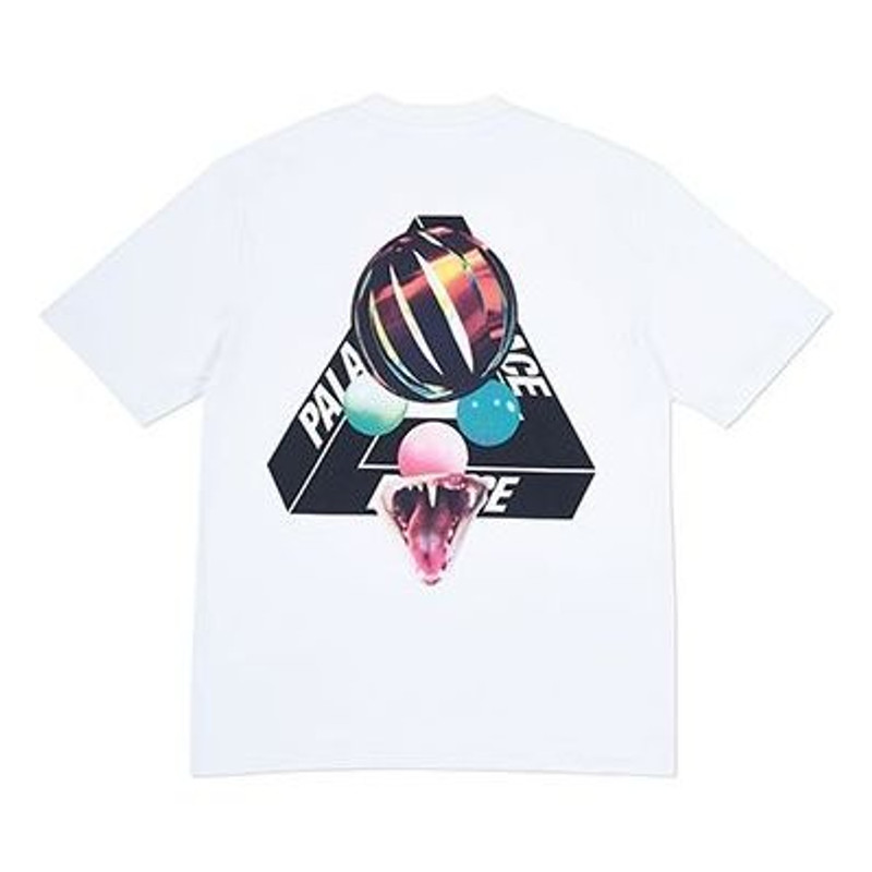PALACE Sans Ferg T-Shirt White Glasses Back Logo Short Sleeve Unisex PAL-SS18-052 - 1