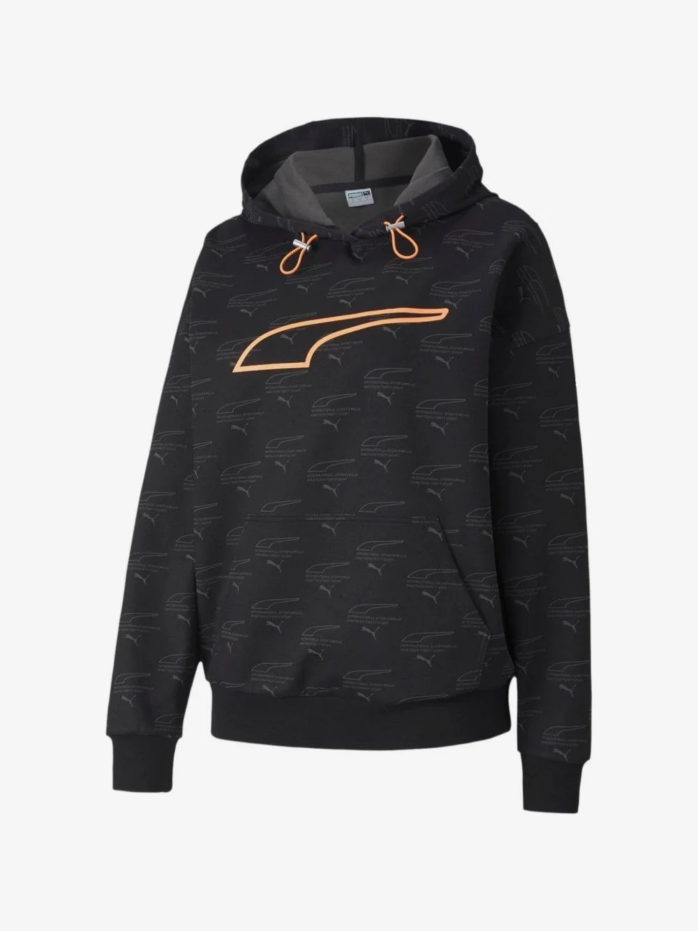 Evide logo-print hoodie - 1