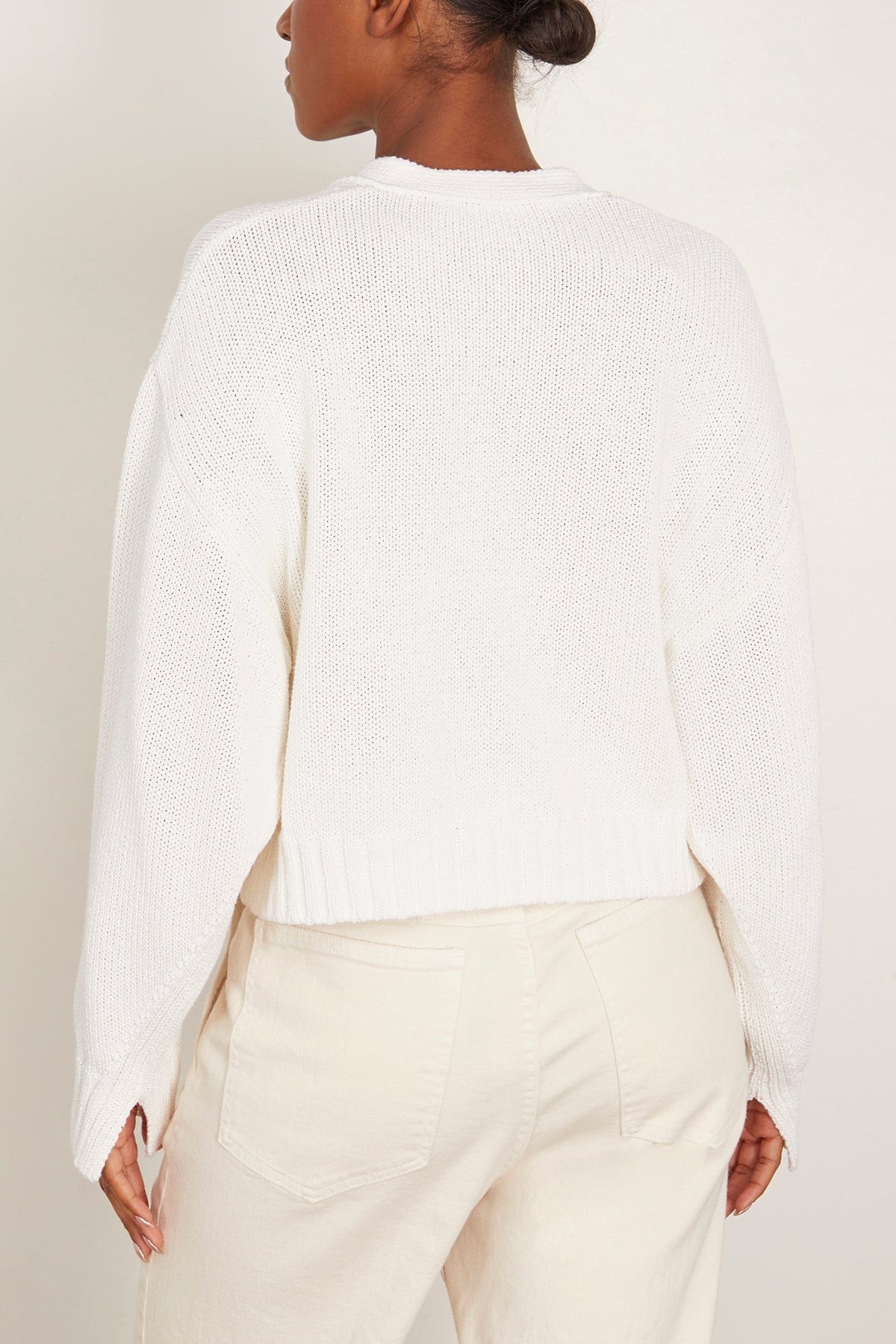 Sofia Cardigan in Off White - 4