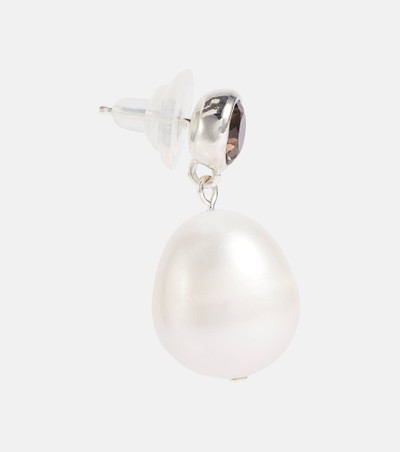 Sophie Buhai Neue quartz and pearl earrings outlook