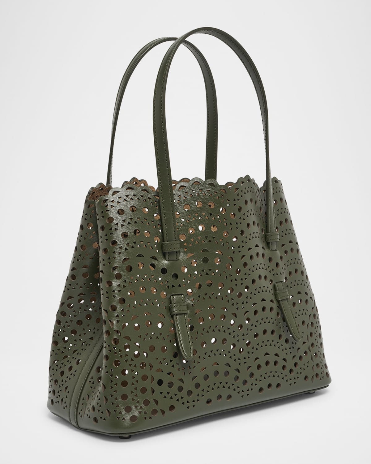 Mina 25 Tote Bag in Vienne Wave Perforated Leather - 3