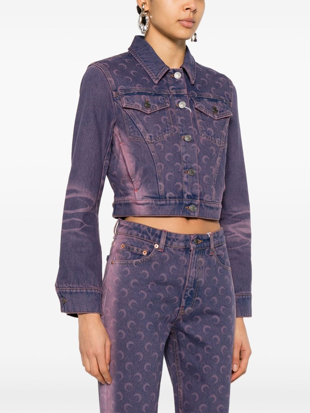 Moon Laser denim jacket - 3