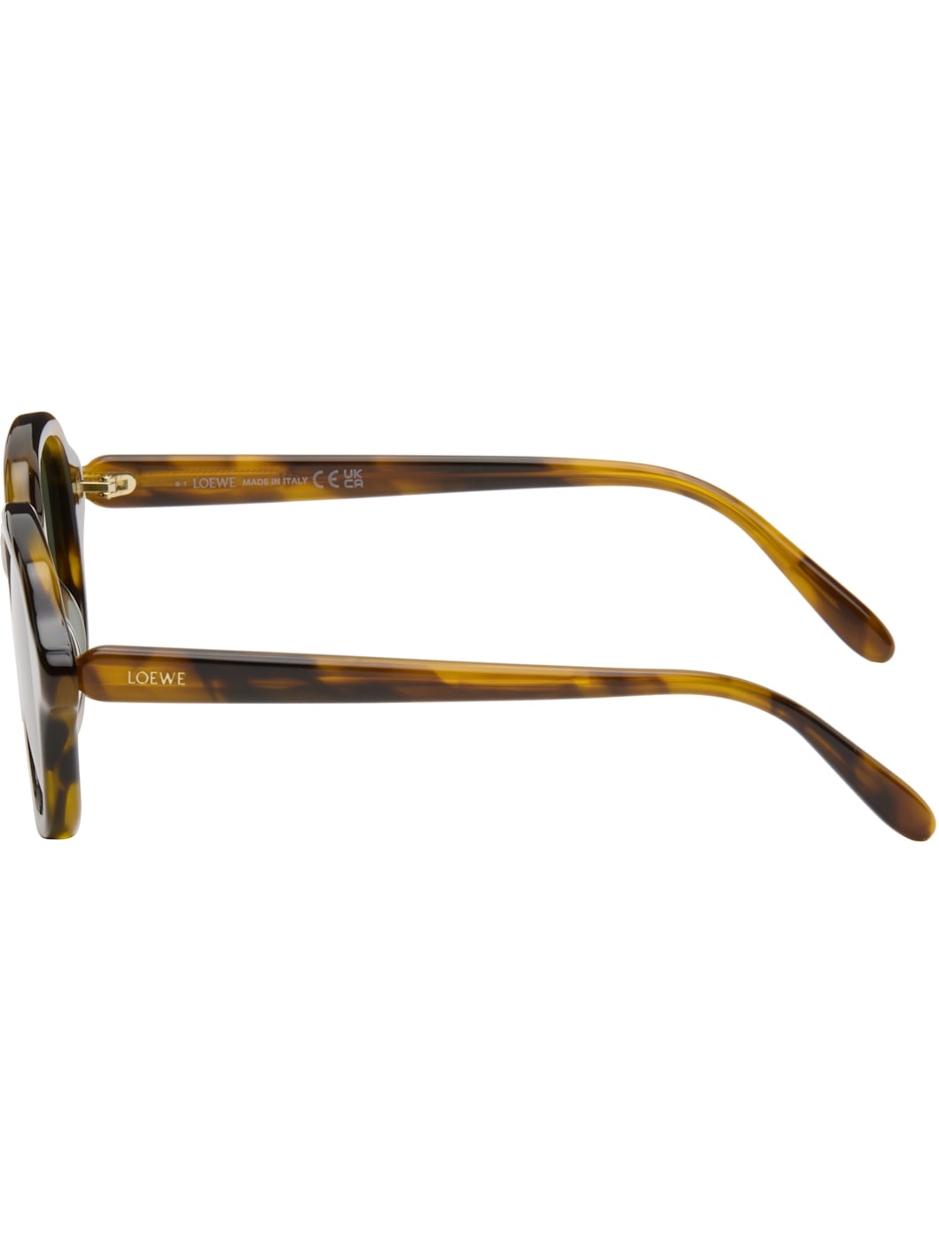Brown Alpha Slim Sunglasses - 3