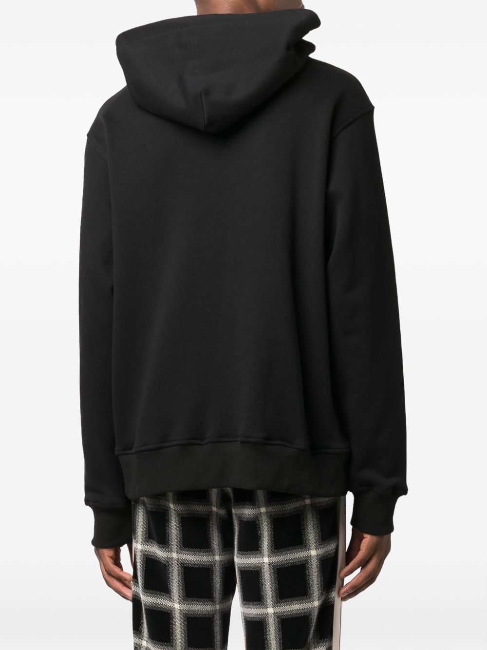 Authorized Dealer slogan-print cotton hoodie - 4