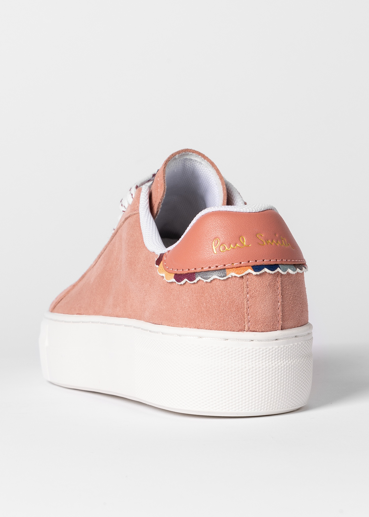 Women's Pink Suede 'Kelly' Trainers - 5