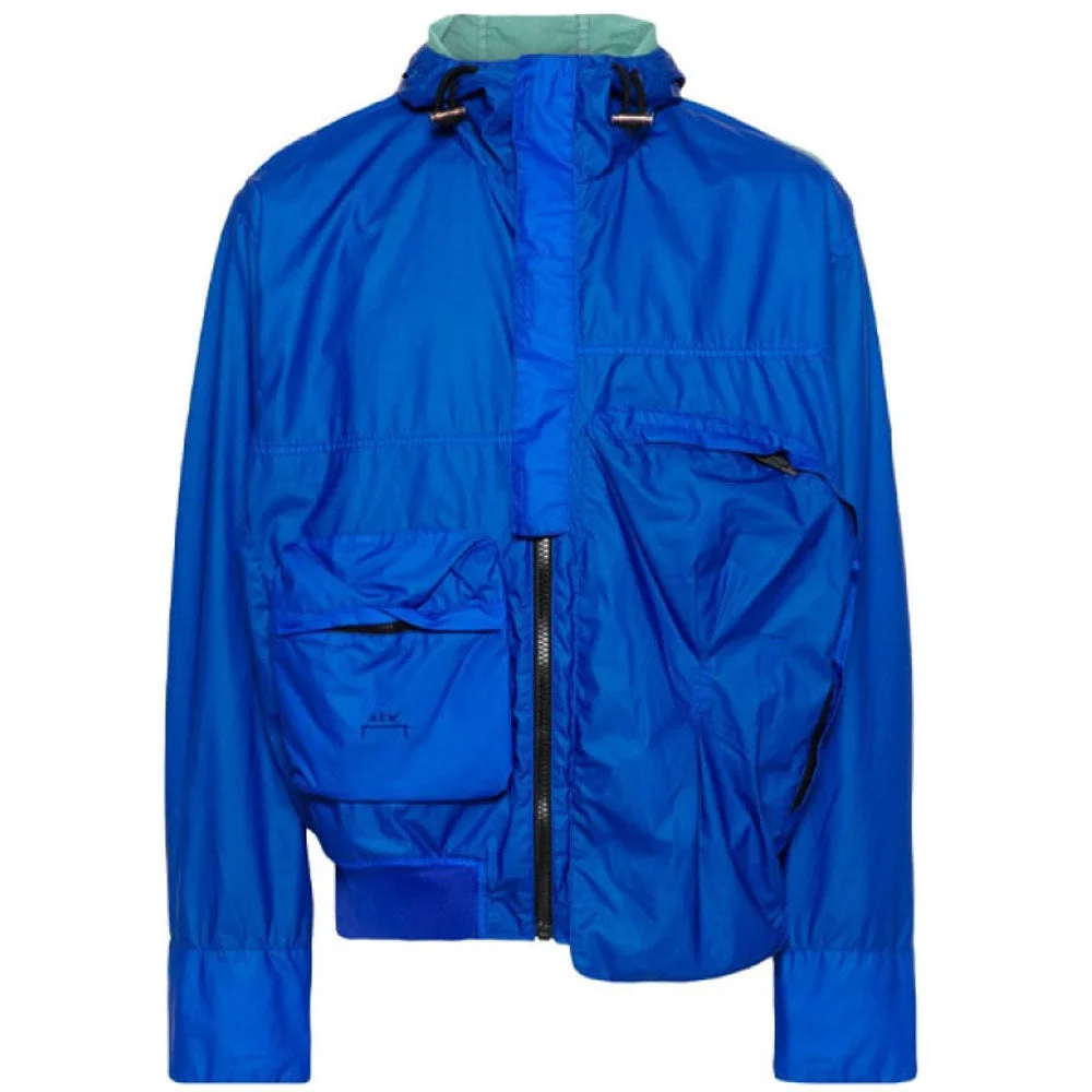 Aysmetric Jacket 'Volt Blue' - 1