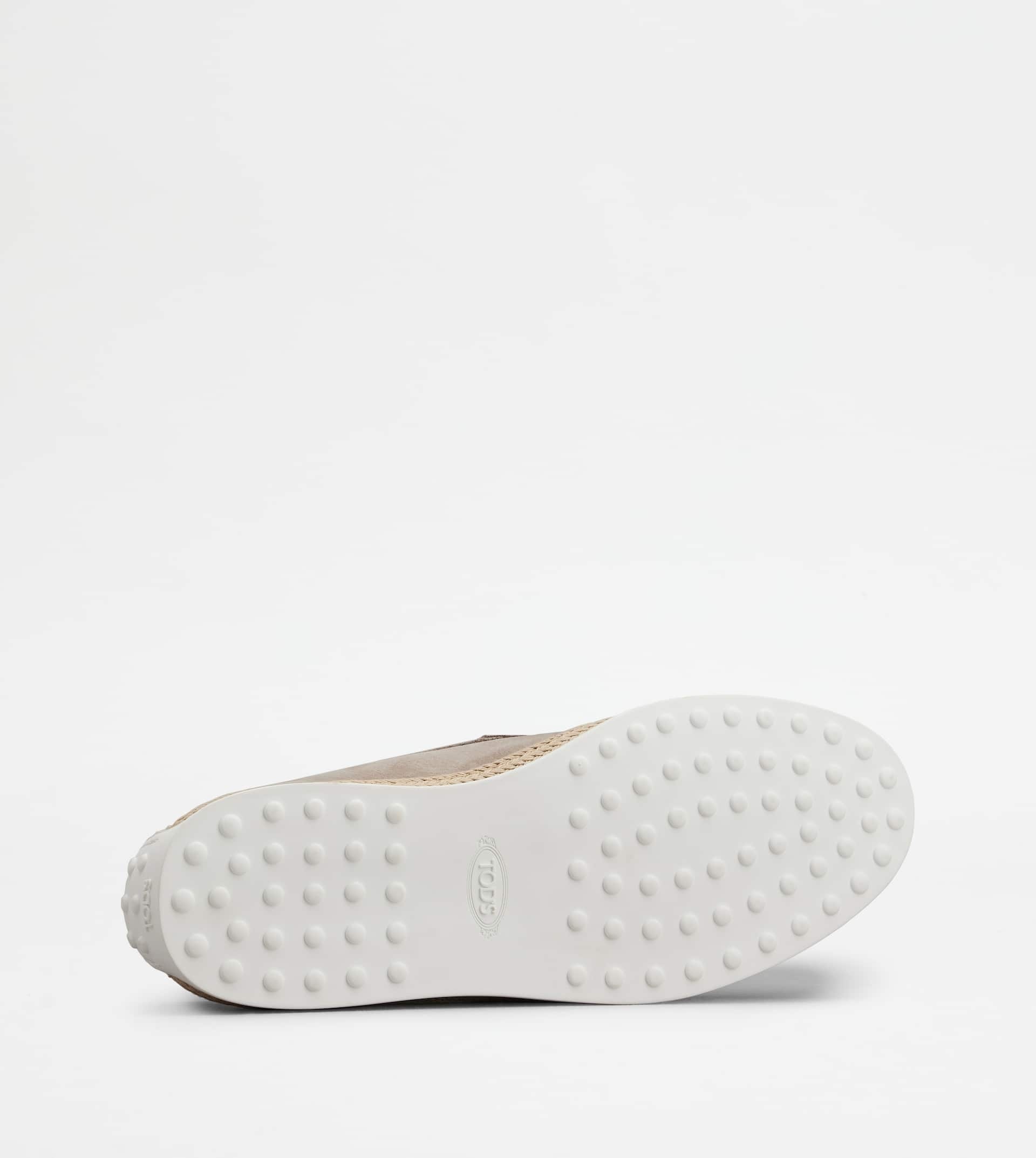 SLIP-ONS IN NUBUCK - BEIGE - 5