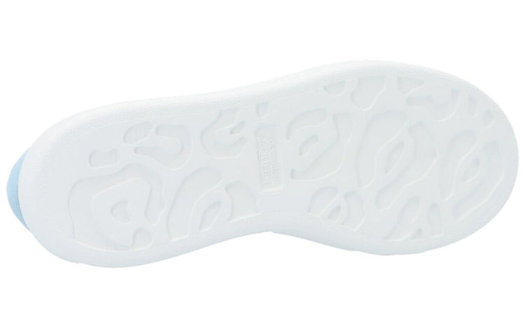 (WMNS) Alexander McQueen Oversized Sneaker 'White Powder Blue' 553770WHGP79412 - 5