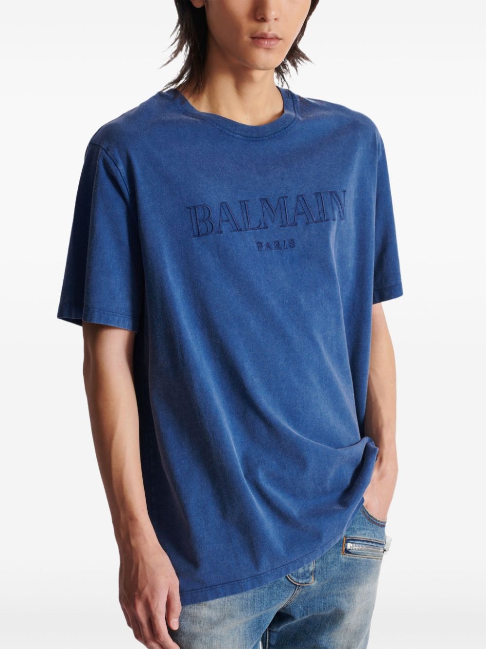 vintage-logo-print t-shirt - 6