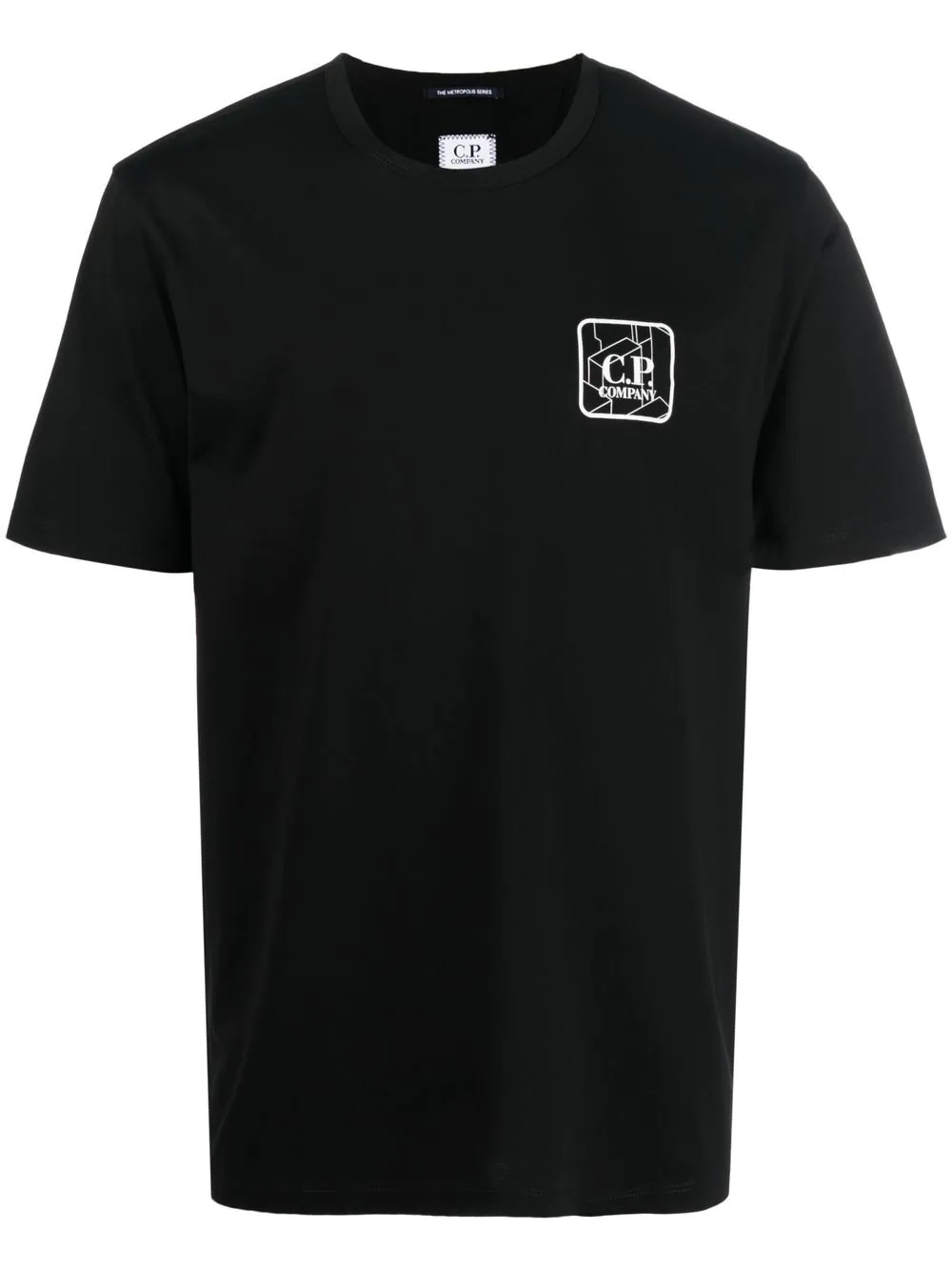 logo crew-neck T-shirt - 1