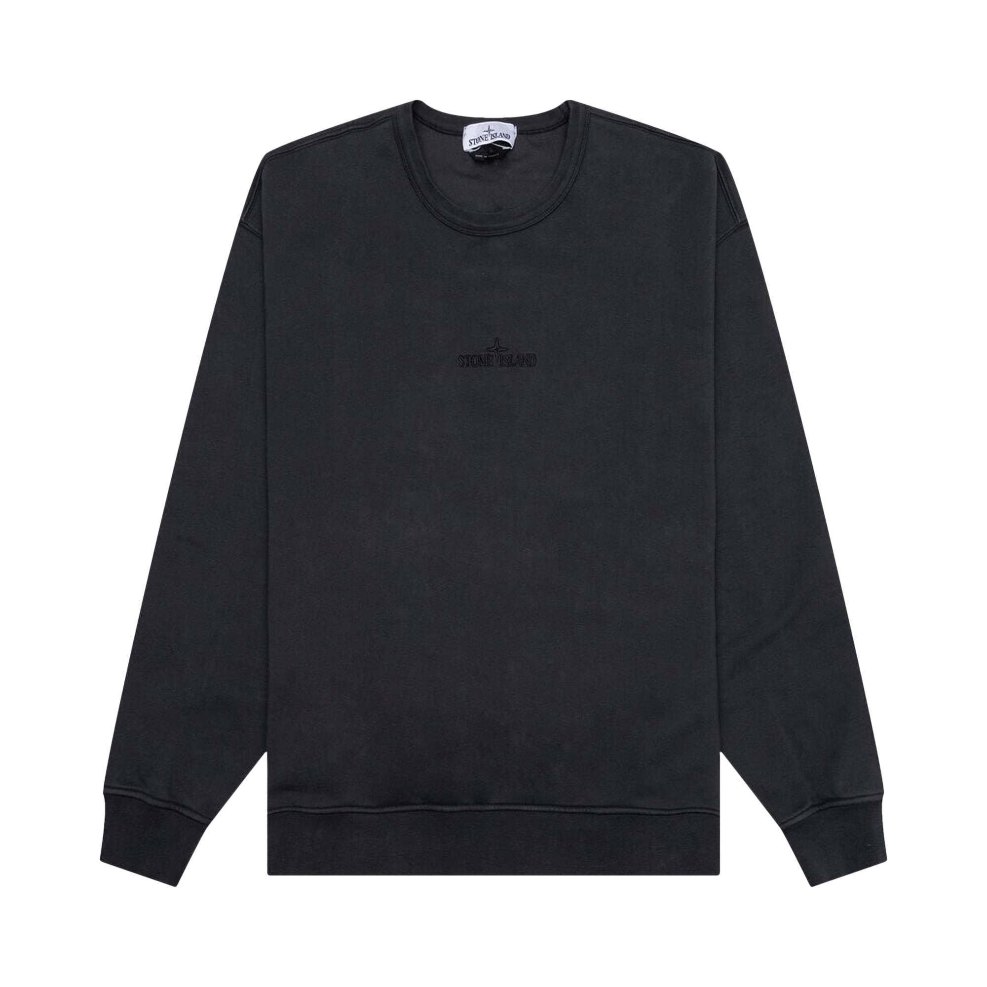 Stone Island Crewneck Sweatshirt 'Steel Grey' - 1