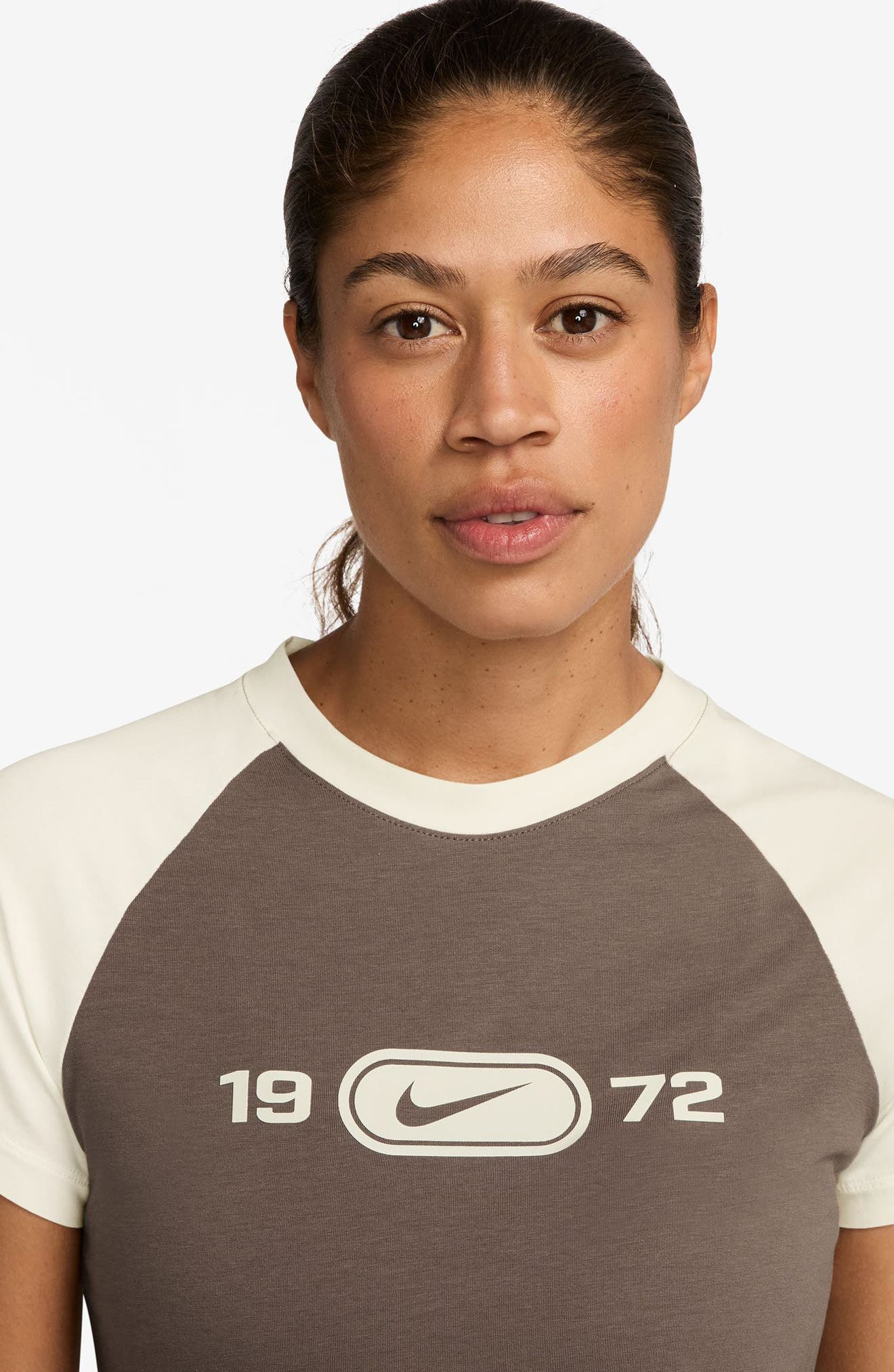 Nike Chill Graphic T-Shirt in Sail/Mink Brown at Nordstrom - 3