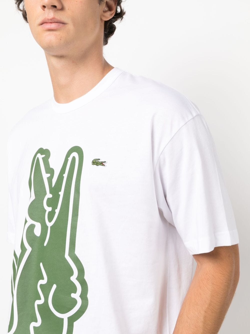 X Lacoste cotton T-shirt - 5