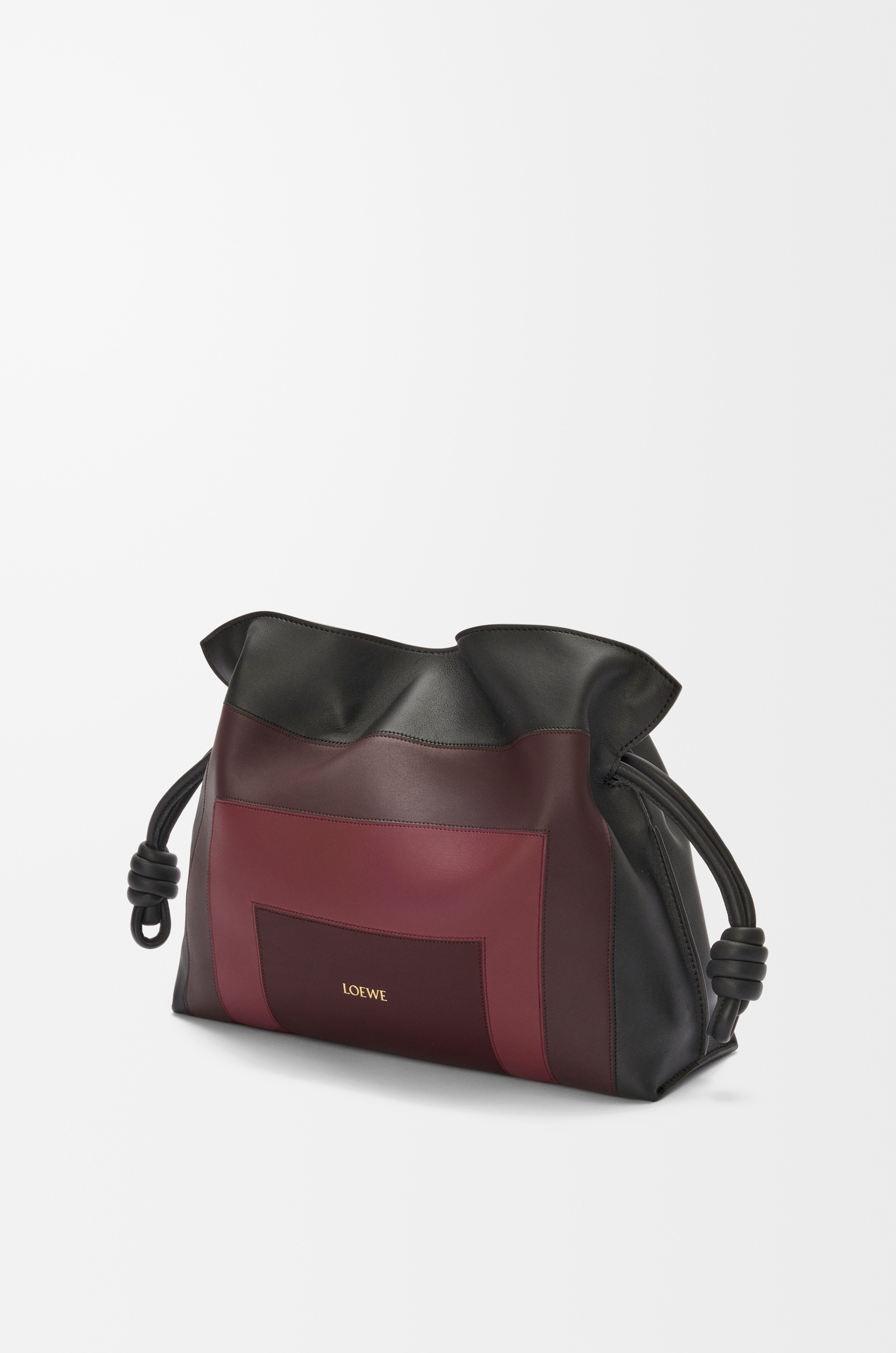 Medium Flamenco clutch in nappa calfskin - 4