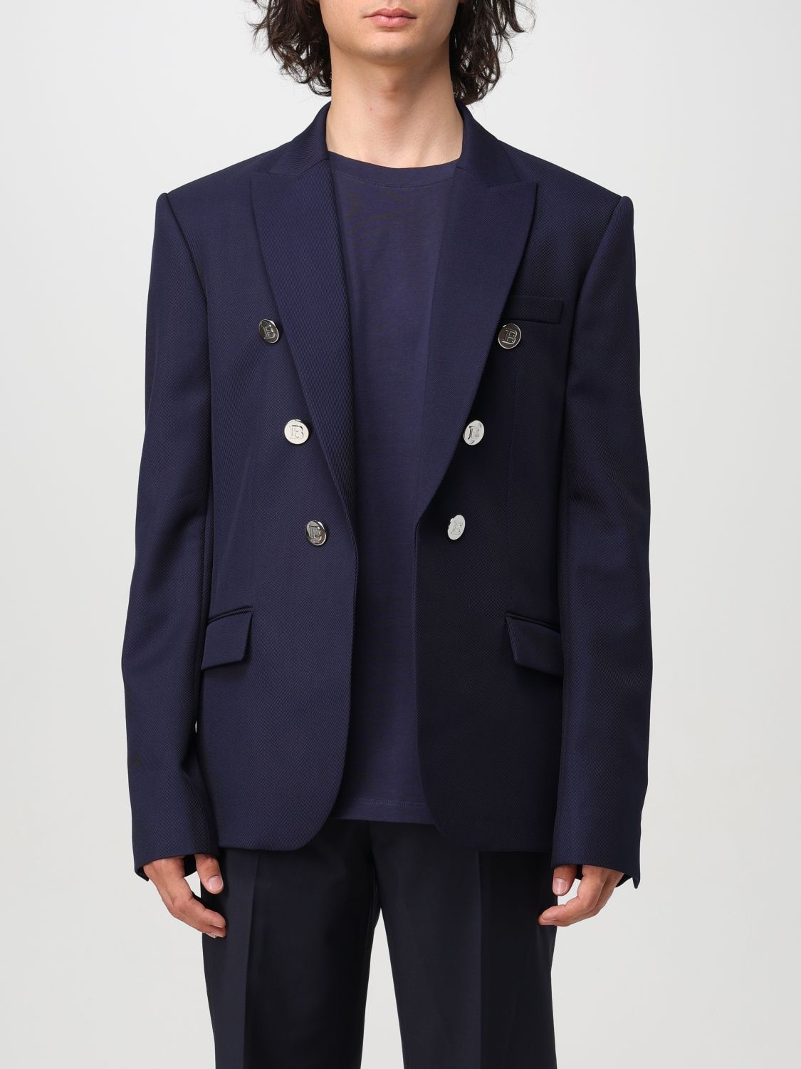 Balmain Blazer men Balmain giglio REVERSIBLE