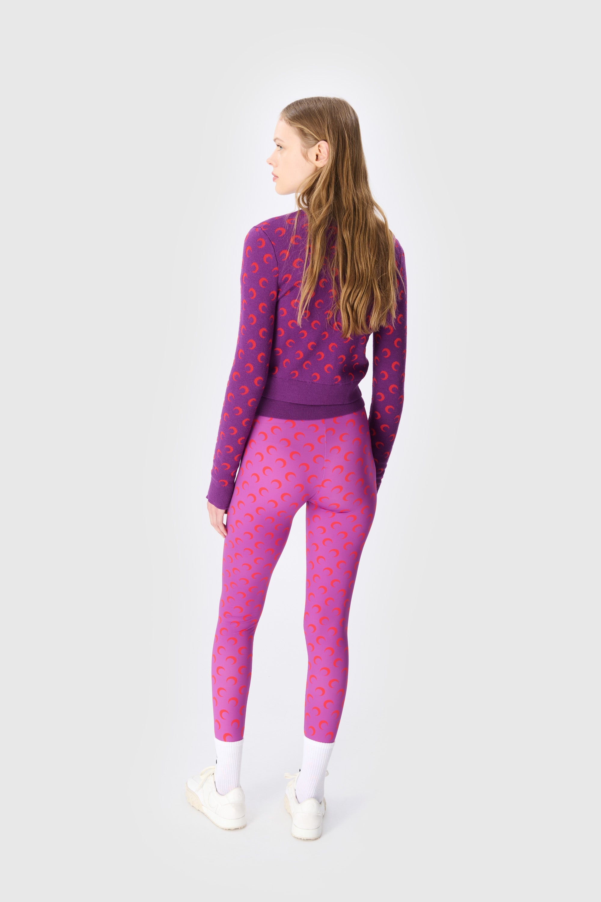 Recycled Moon Jersey Stirrup Leggings - 3