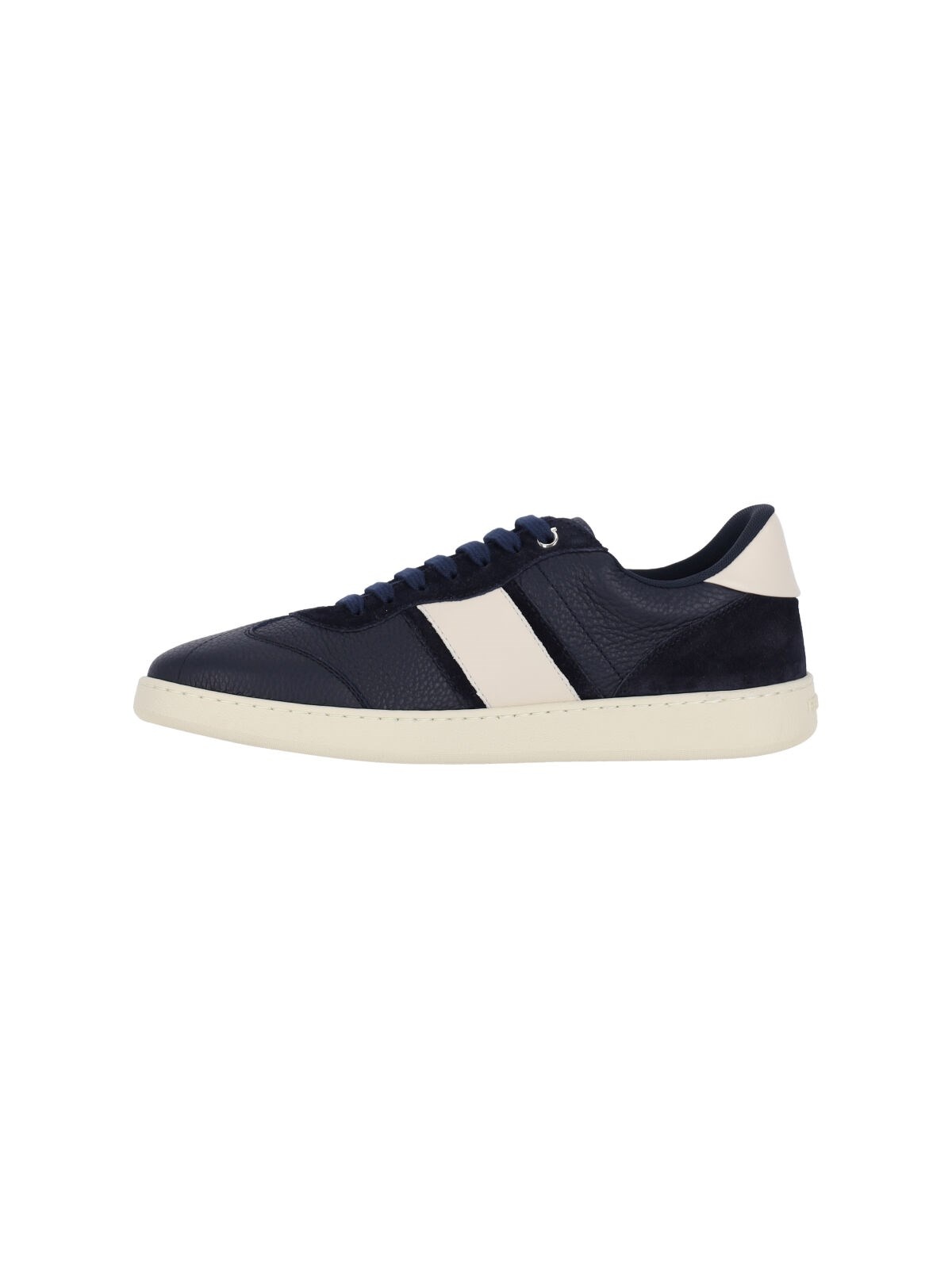 CALF LEATHER LOW-TOP SNEAKERS - 3